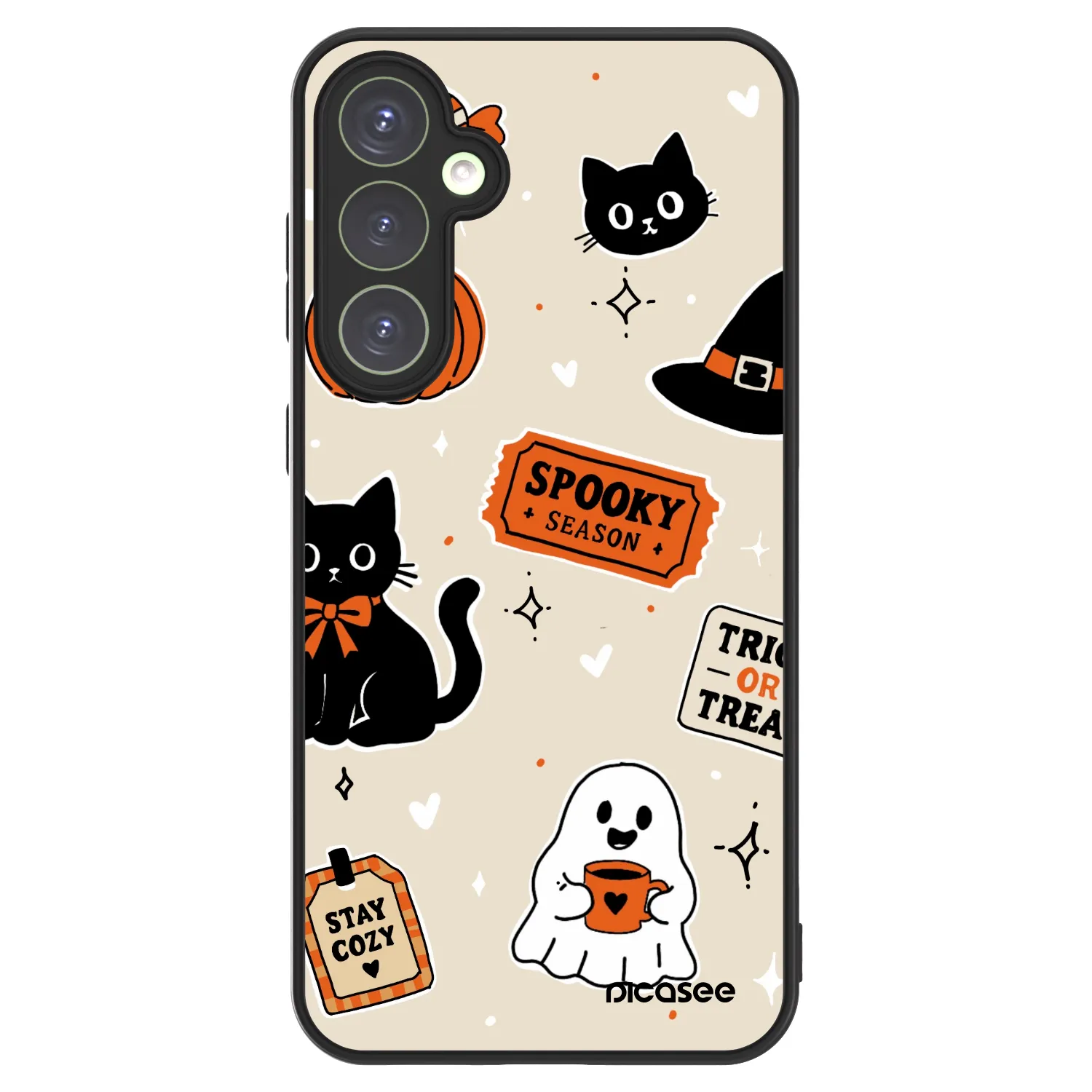 Picasee ULTIMATE CASE za Samsung Galaxy S23 FE S711B - Halloween stickers