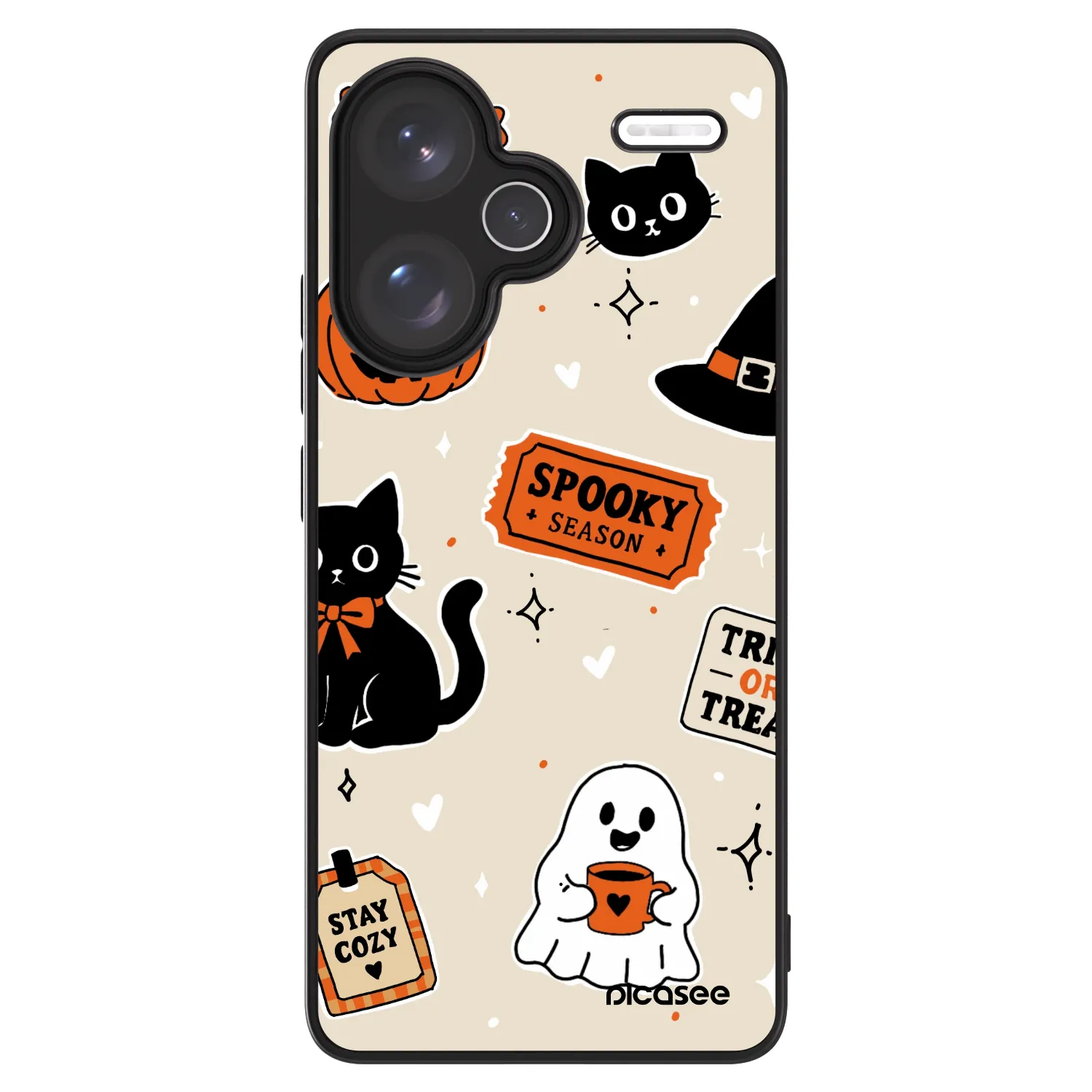 Picasee ULTIMATE CASE za Xiaomi Redmi Note 13 Pro+ 5G - Halloween stickers