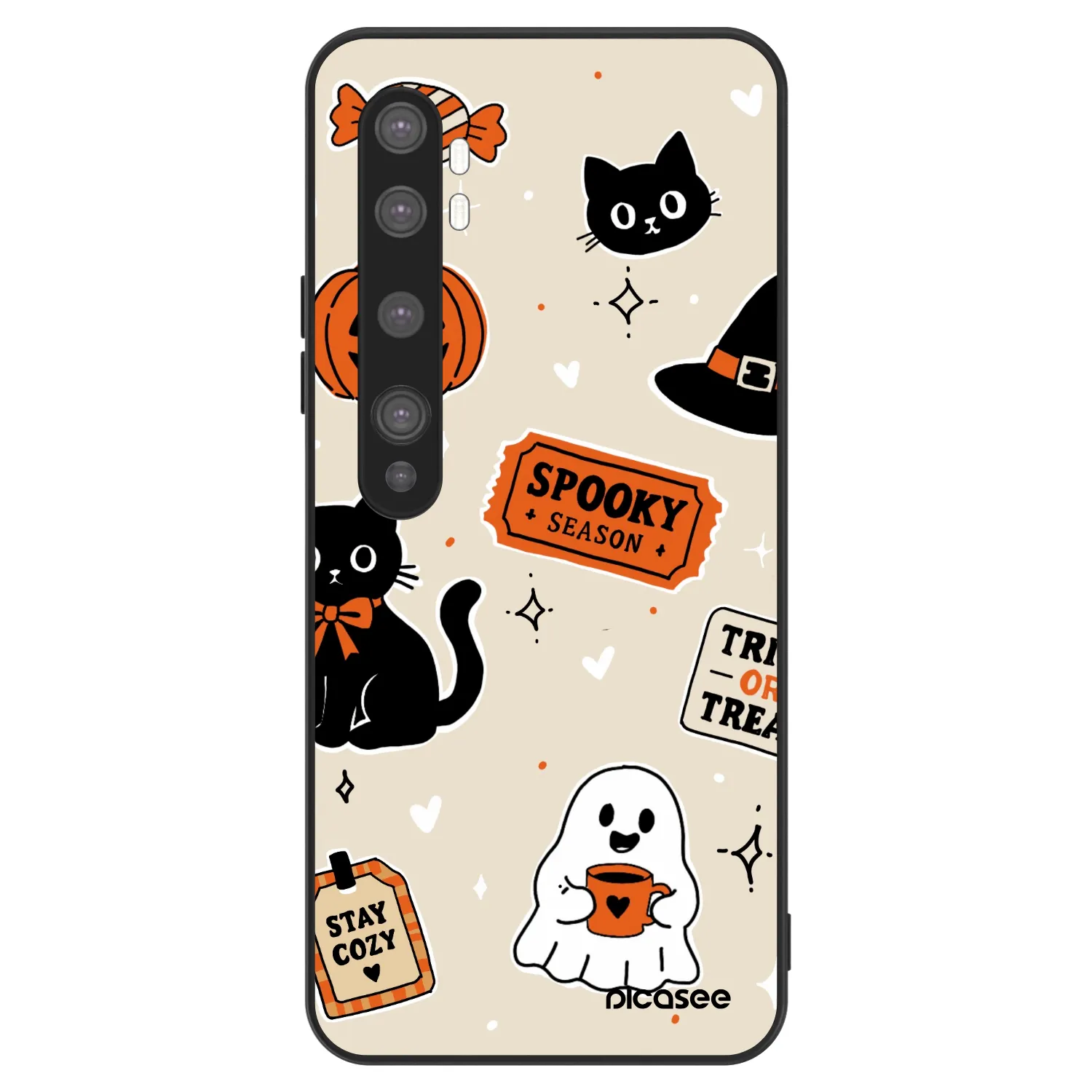 Picasee ULTIMATE CASE za Xiaomi Mi Note 10 (Pro) - Halloween stickers
