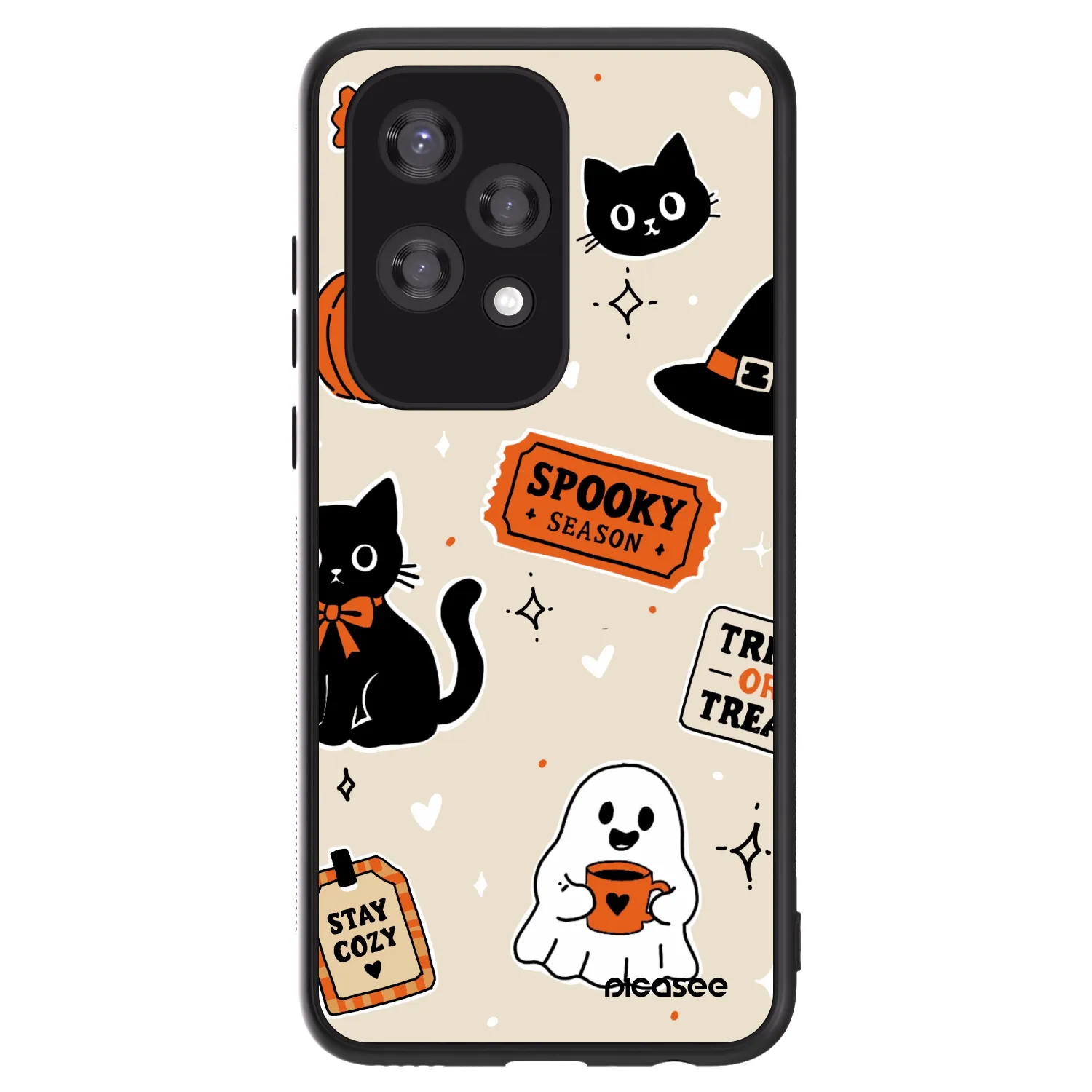 Picasee ULTIMATE CASE za Honor 200 Lite - Halloween stickers