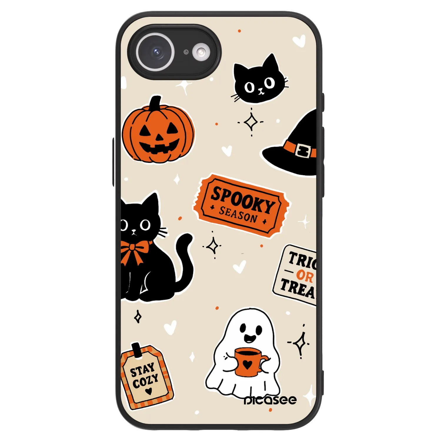 Picasee ULTIMATE CASE za Apple iPhone 16e - Halloween stickers