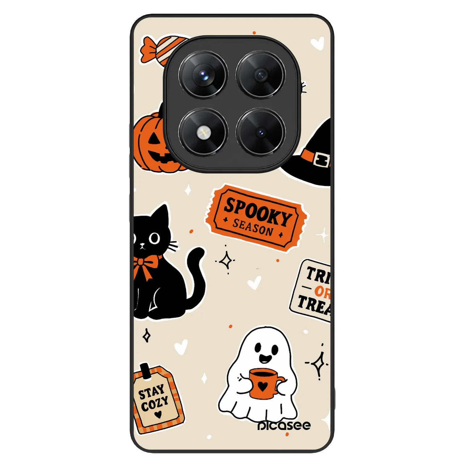 Picasee ULTIMATE CASE za Xiaomi Redmi Note 14 Pro 5G - Halloween stickers