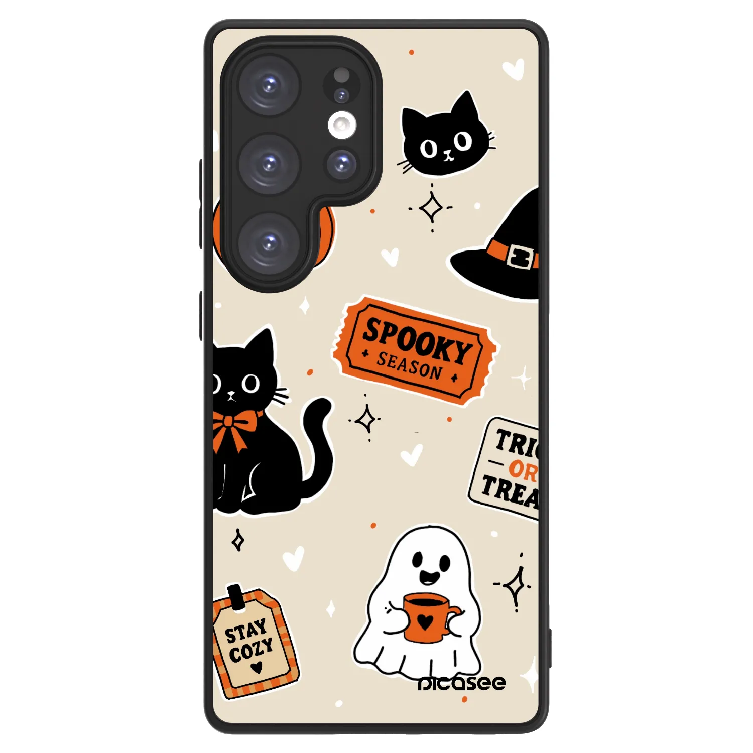 Picasee ULTIMATE CASE za Samsung Galaxy S25 Ultra 5G - Halloween stickers