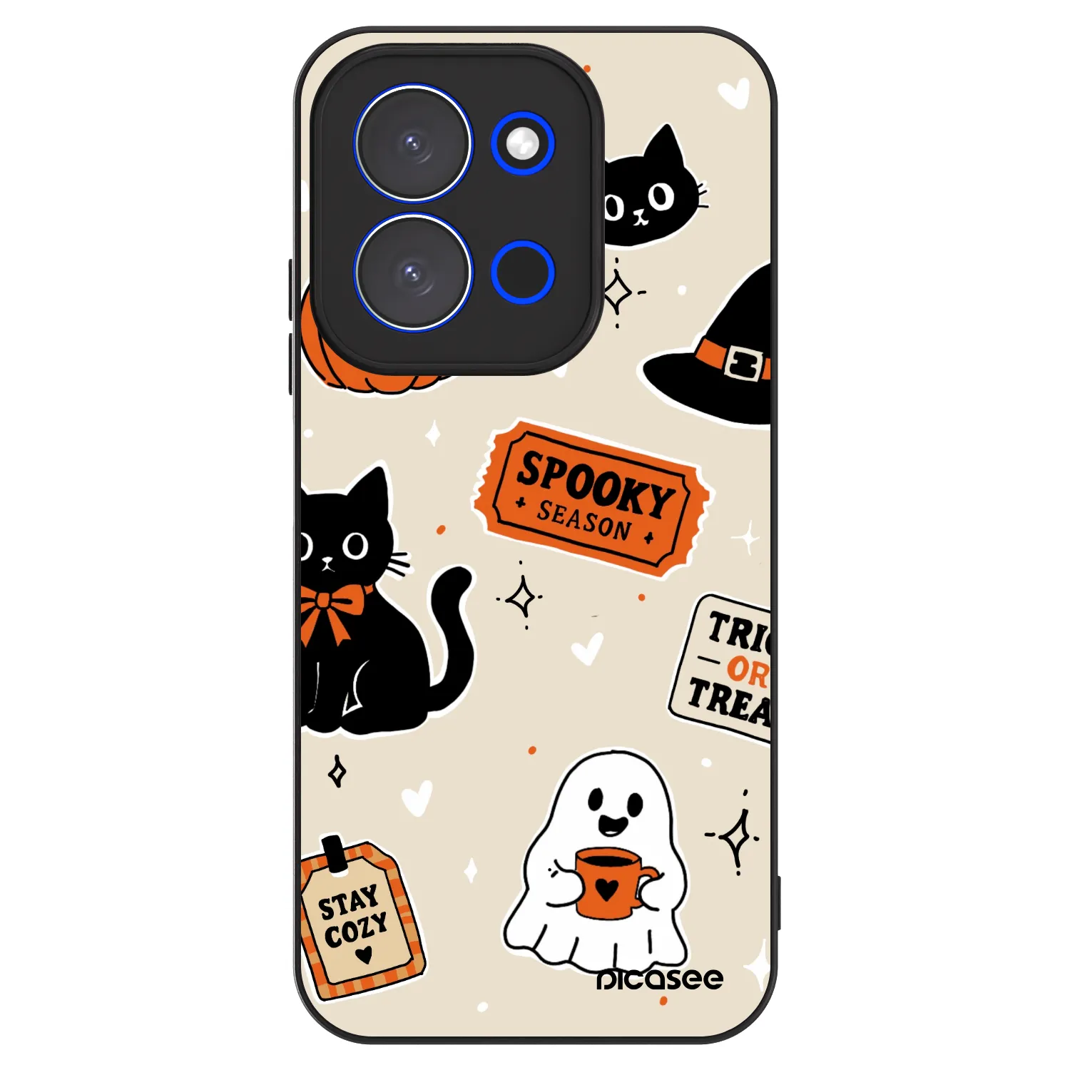 Picasee ULTIMATE CASE za Xiaomi Redmi 15C 4G - Halloween stickers