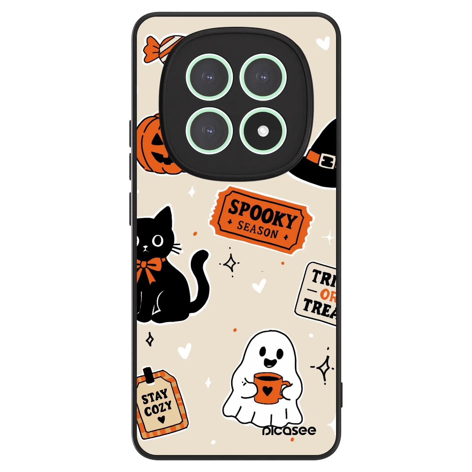 Picasee ULTIMATE CASE za Xiaomi Redmi Note 15 4G - Halloween stickers