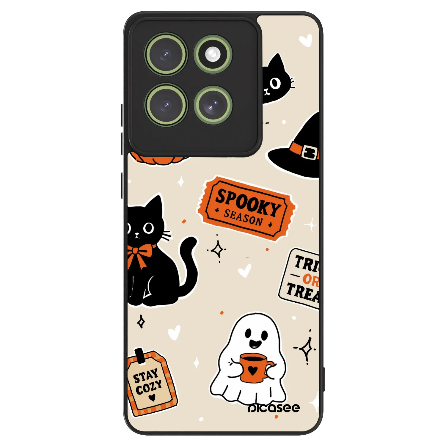 Picasee ULTIMATE CASE za Motorola Moto G86 Power 5G - Halloween stickers