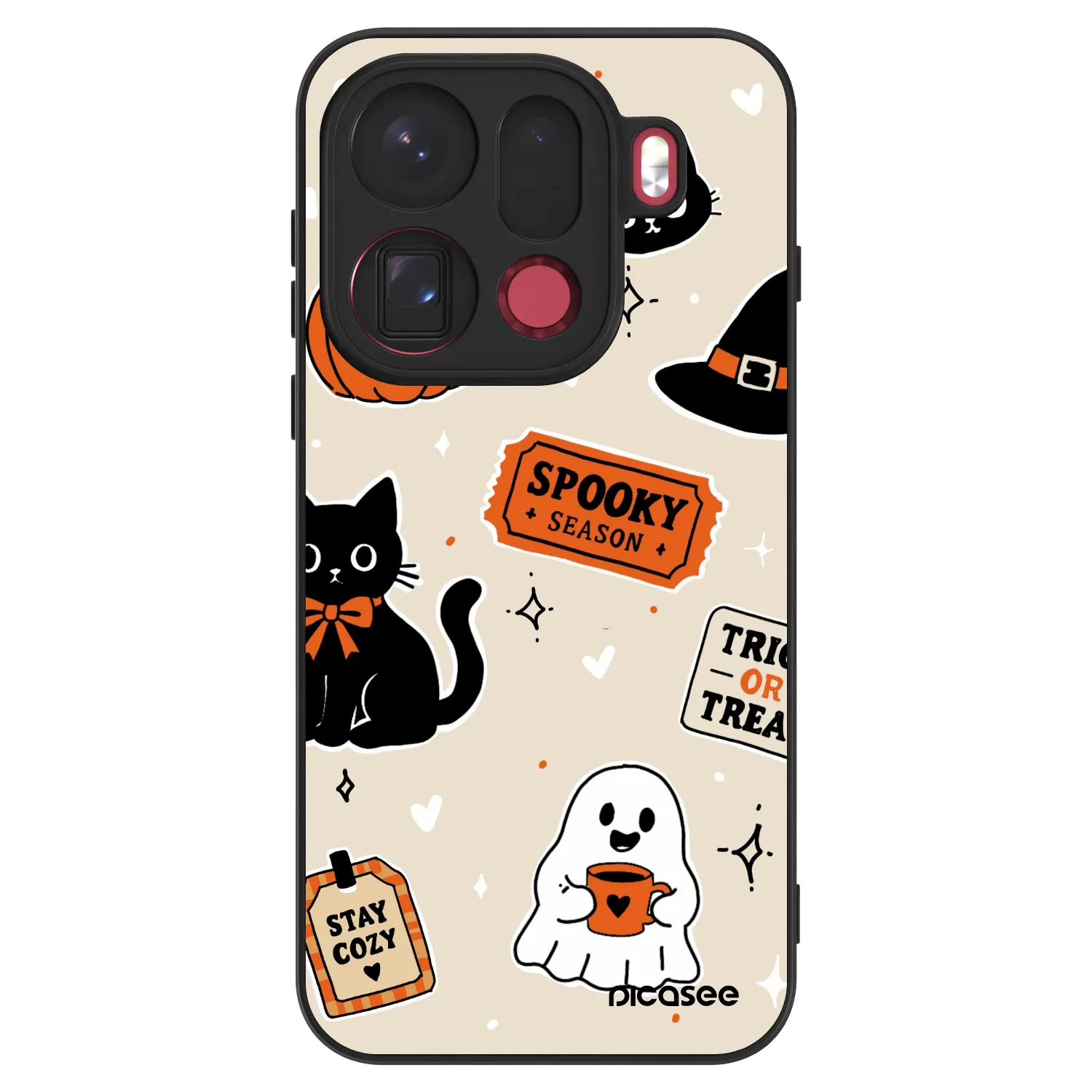 Picasee ULTIMATE CASE za OPPO Find X9 Pro - Halloween stickers
