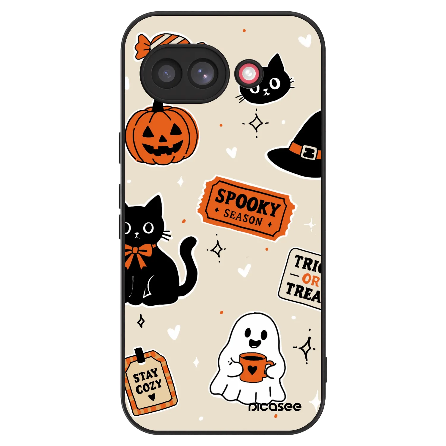 Picasee ULTIMATE CASE za Google Pixel 10a - Halloween stickers