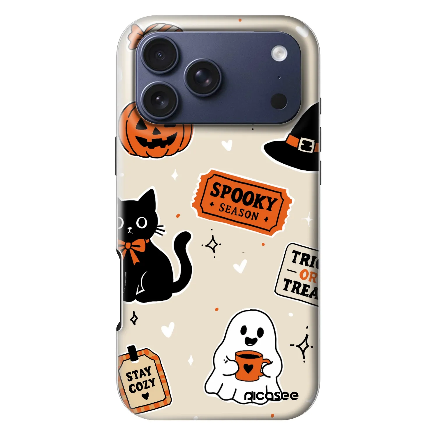 Picasee Fashion Case MagSafe za Apple iPhone 18 Pro Max - Halloween stickers