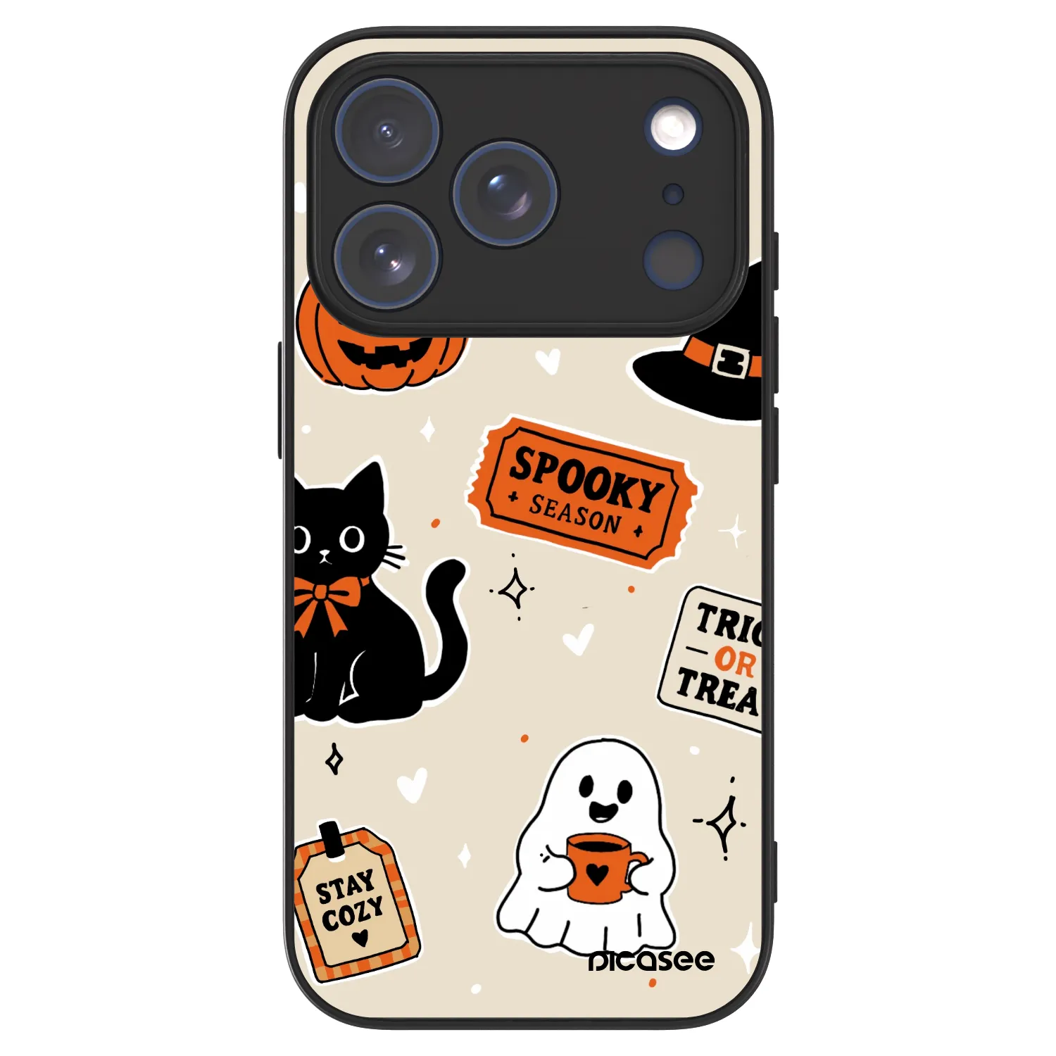 Picasee ULTIMATE CASE MagSafe za Apple iPhone 18 Pro - Halloween stickers
