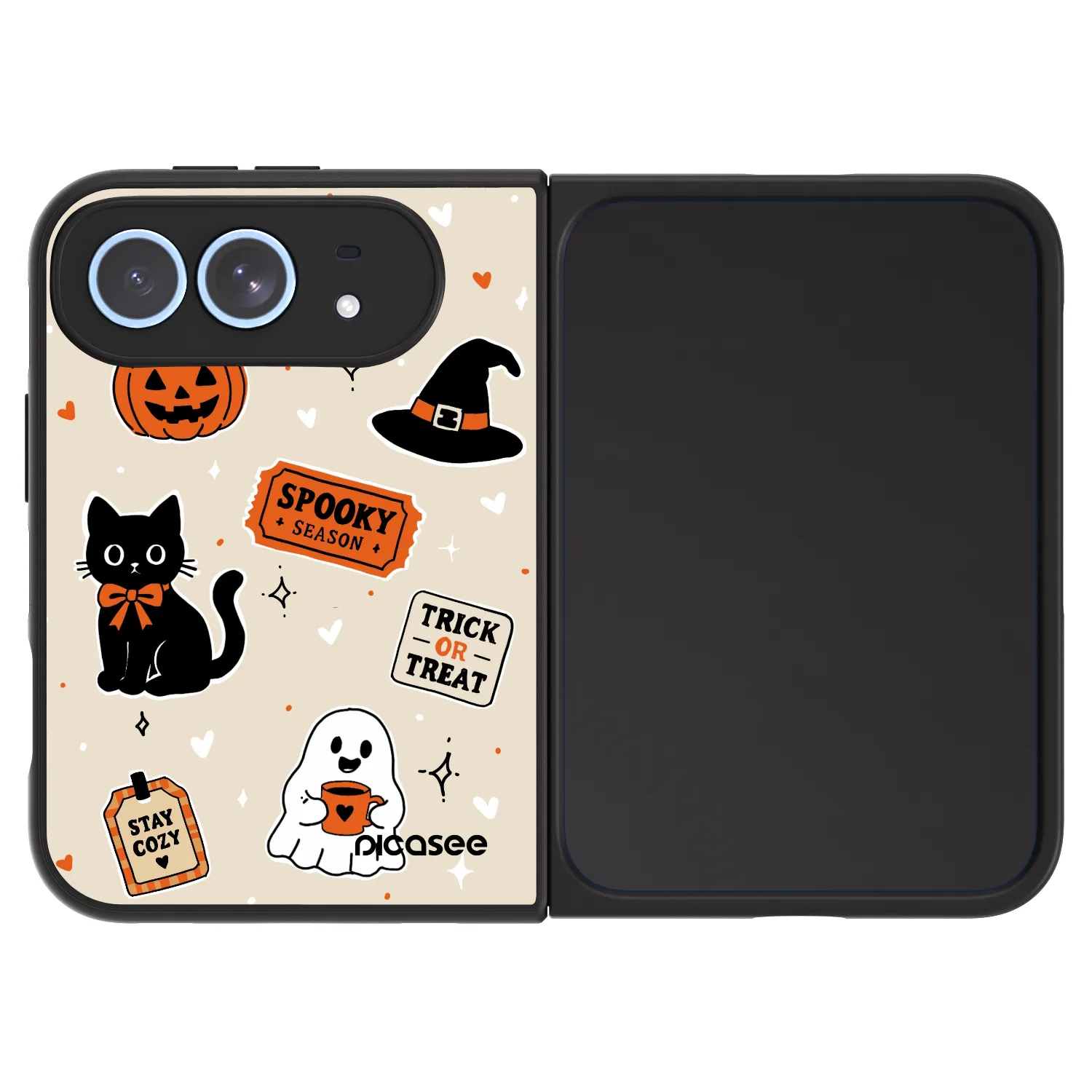 Picasee ULTIMATE CASE MagSafe za Apple iPhone Duo - Halloween stickers