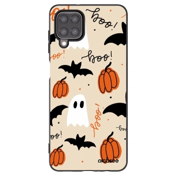 Picasee silikonski črni ovitek za Samsung Galaxy A12 A125F - Halloween 26