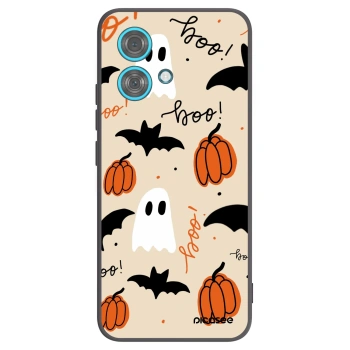 Picasee silikonski črni ovitek za Motorola Edge 40 Neo - Halloween 26