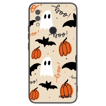 Picasee silikonski črni ovitek za Xiaomi Redmi 7 - Halloween 26
