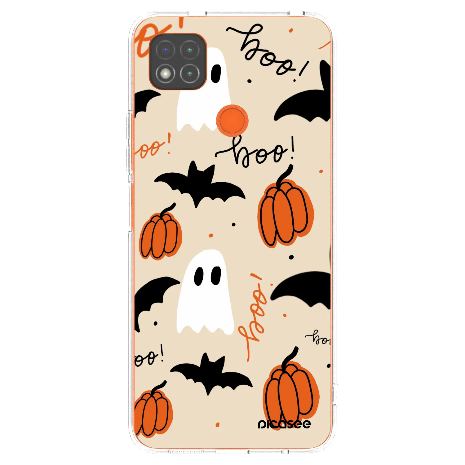 Picasee silikonski prozorni ovitek za Xiaomi Redmi 9C - Halloween 26
