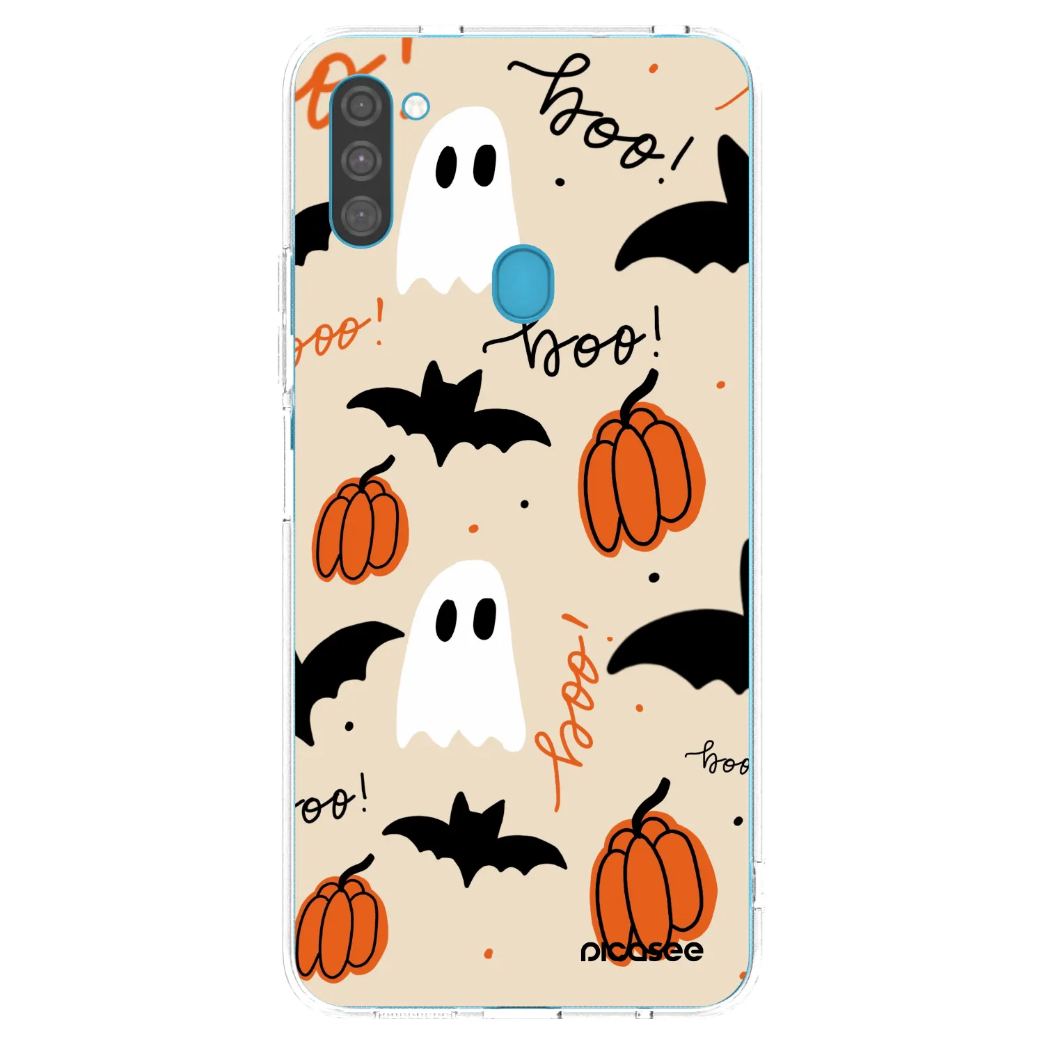 Picasee silikonski prozorni ovitek za Samsung Galaxy M11 - Halloween 26