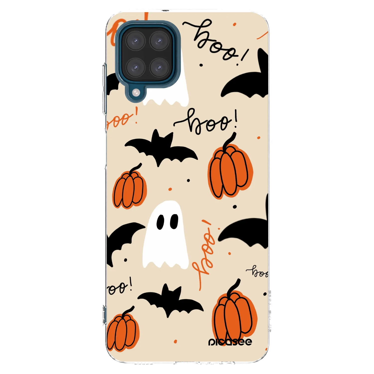 Picasee silikonski prozorni ovitek za Samsung Galaxy A12 A125F - Halloween 26