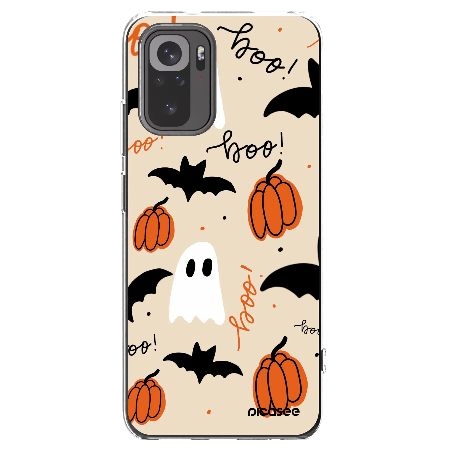 Picasee silikonski prozorni ovitek za Xiaomi Redmi Note 10 - Halloween 26