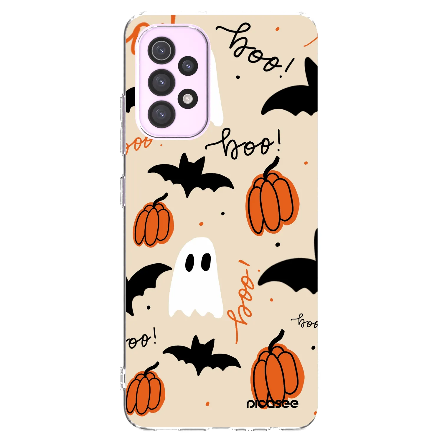 Picasee silikonski prozorni ovitek za Samsung Galaxy A32 5G A326B - Halloween 26
