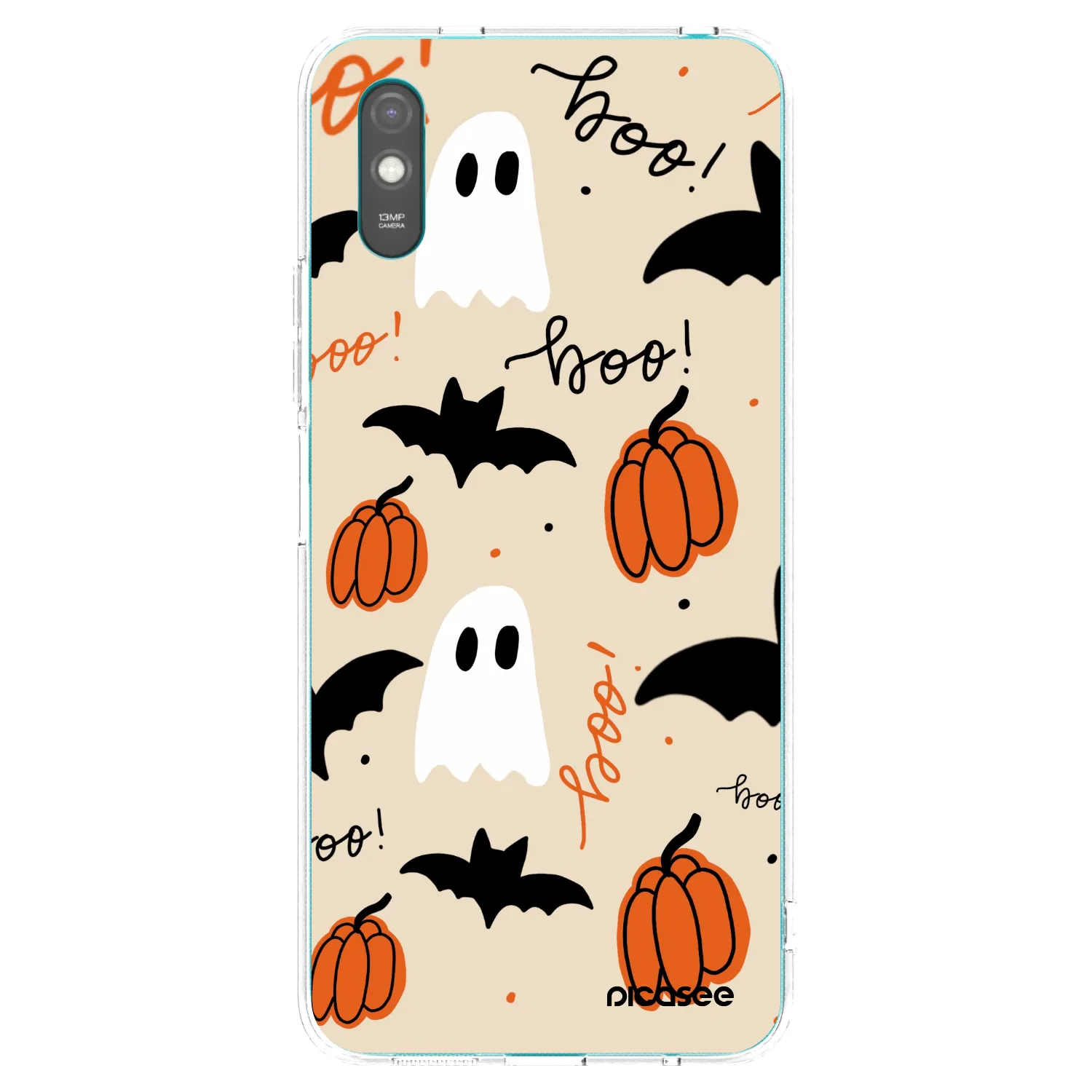 Picasee silikonski prozorni ovitek za Xiaomi Redmi 9AT - Halloween 26