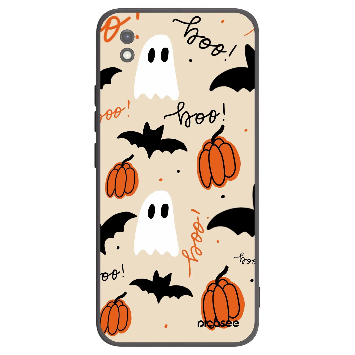 Picasee silikonski črni ovitek za Xiaomi Redmi 9AT - Halloween 26