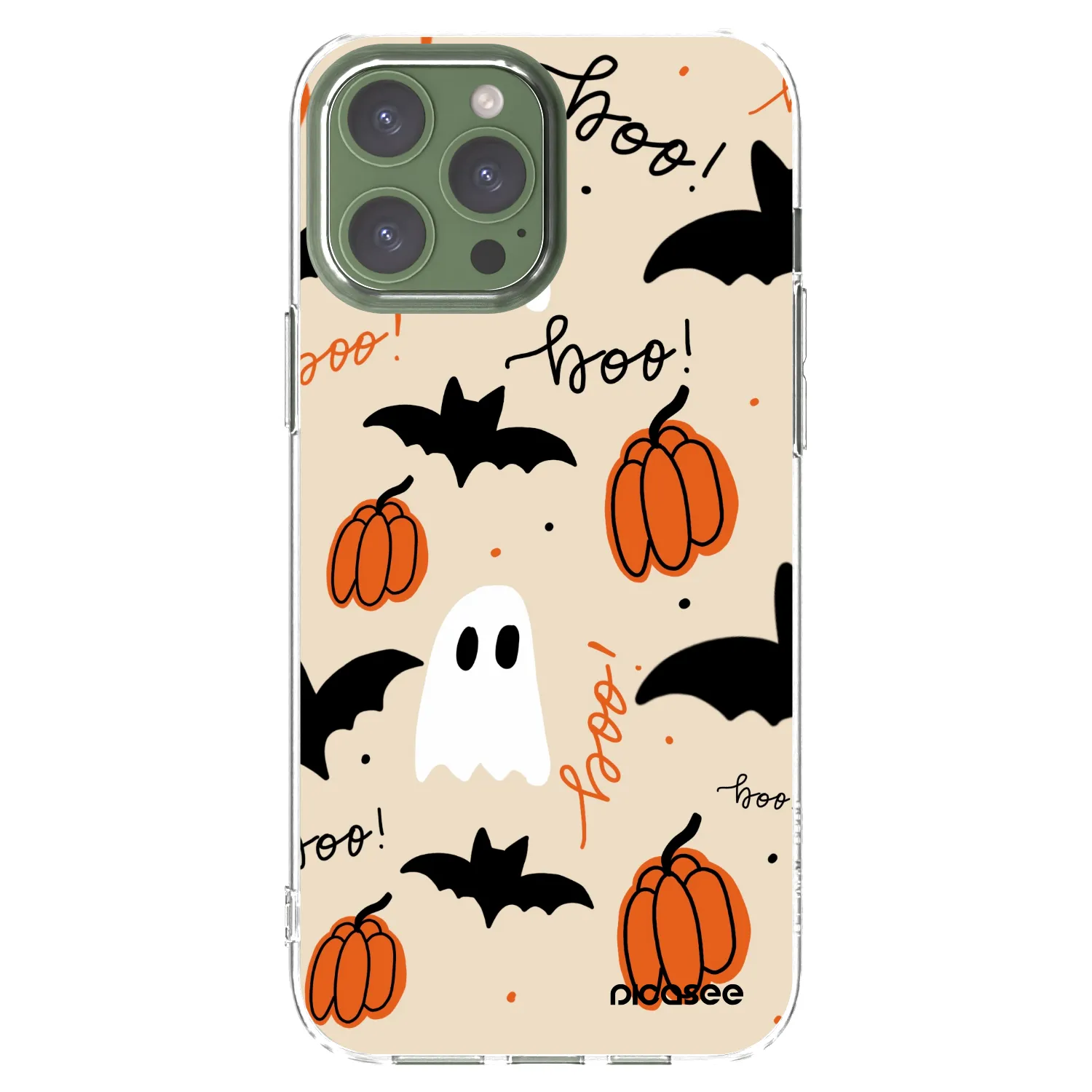 Picasee silikonski prozorni ovitek za Apple iPhone 13 Pro Max - Halloween 26