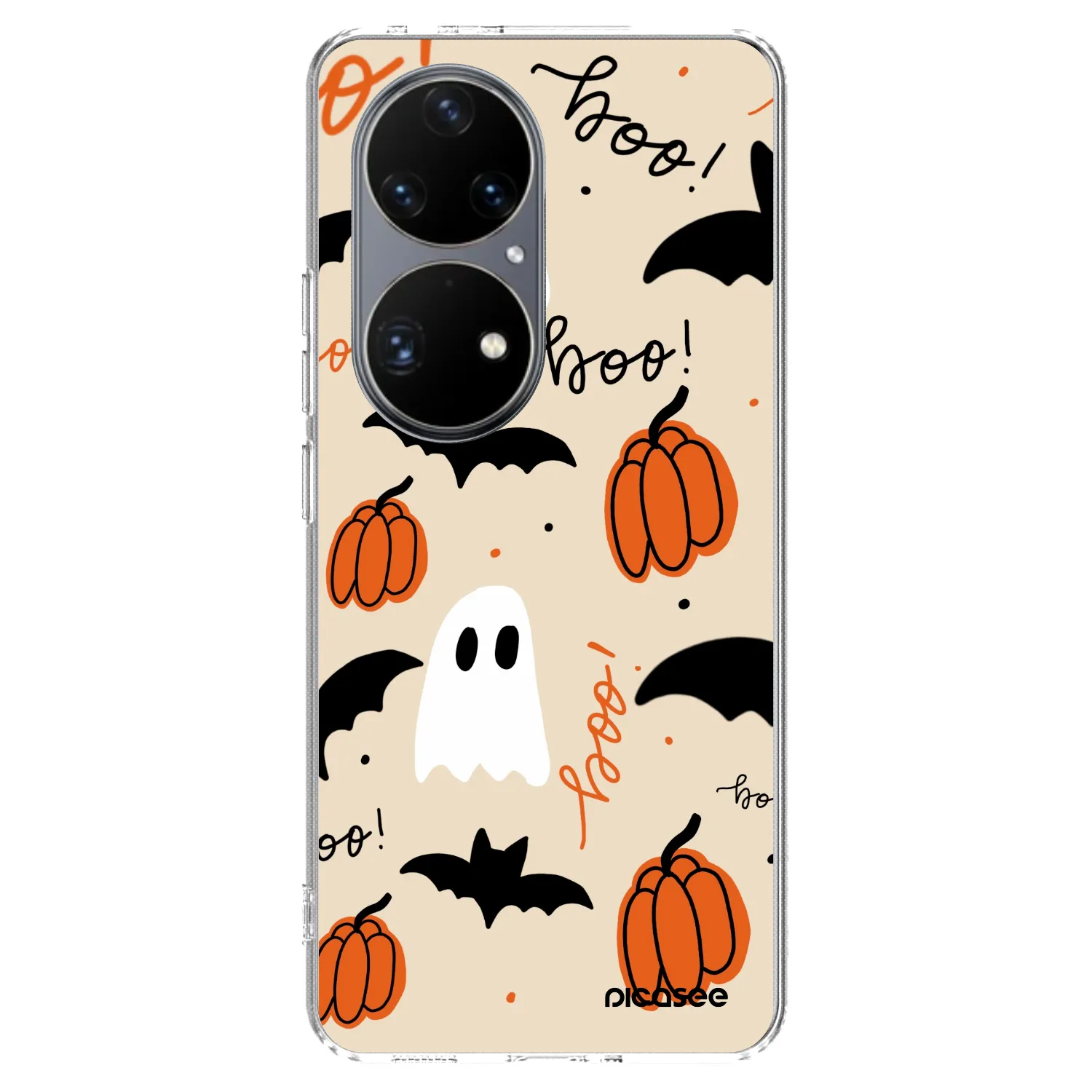 Picasee silikonski prozorni ovitek za Huawei P50 - Halloween 26