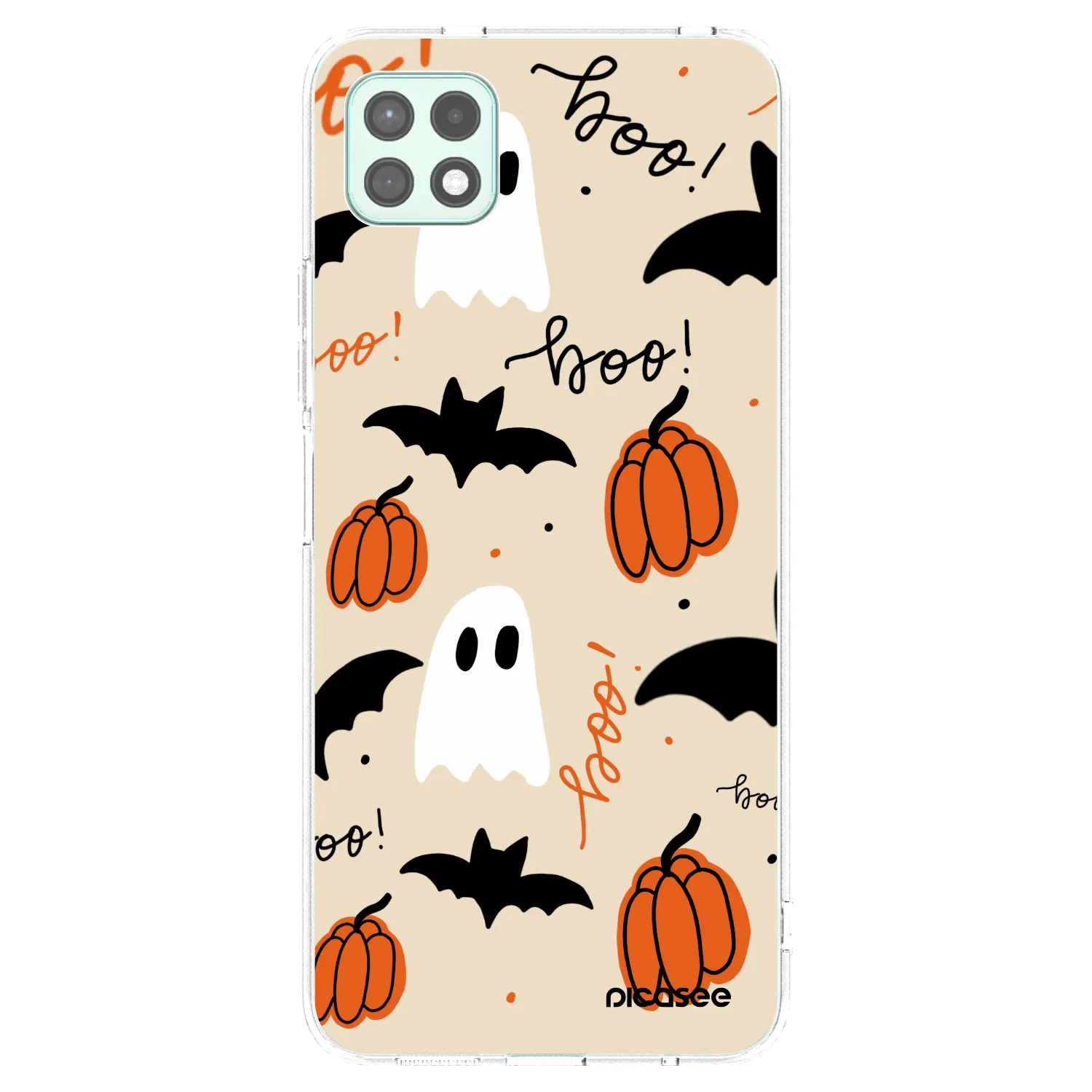 Picasee silikonski prozorni ovitek za Samsung Galaxy A22 A226B 5G - Halloween 26