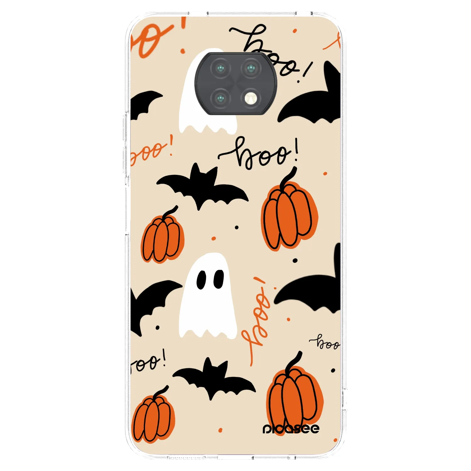 Picasee silikonski prozorni ovitek za Xiaomi Redmi Note 9T - Halloween 26