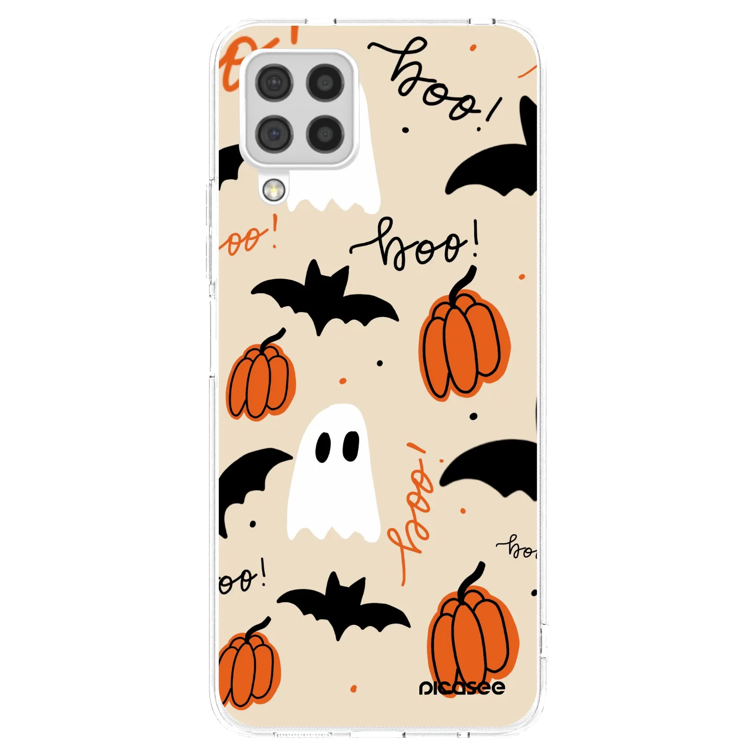Picasee silikonski prozorni ovitek za Samsung Galaxy A22 A225F 4G - Halloween 26