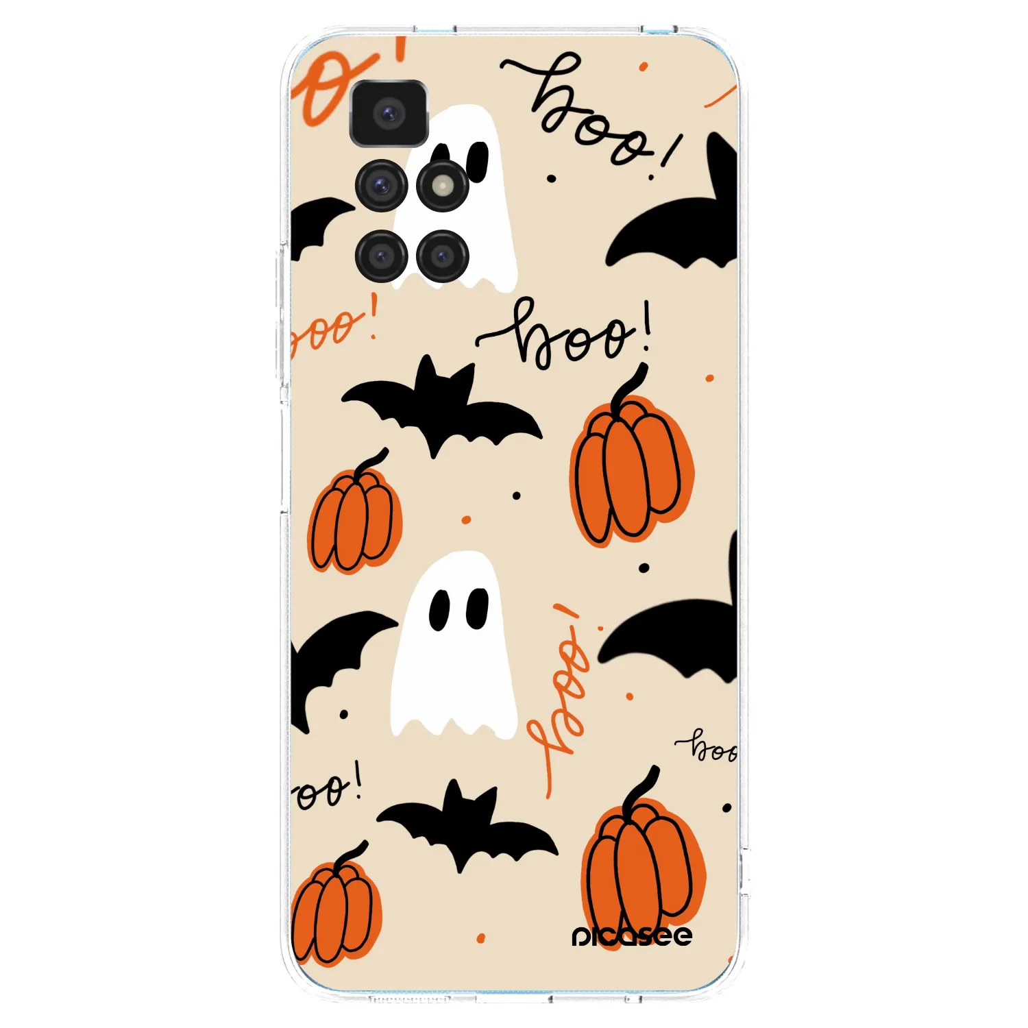 Picasee silikonski prozorni ovitek za Xiaomi Redmi 10 - Halloween 26