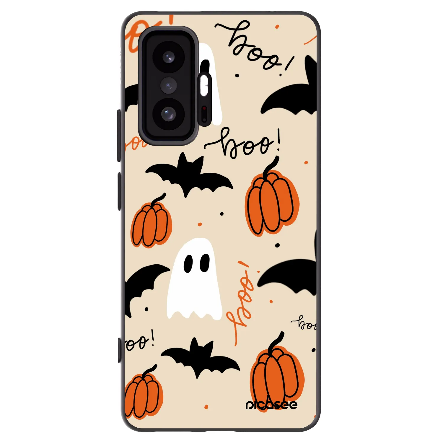 Picasee silikonski črni ovitek za Xiaomi 11T - Halloween 26