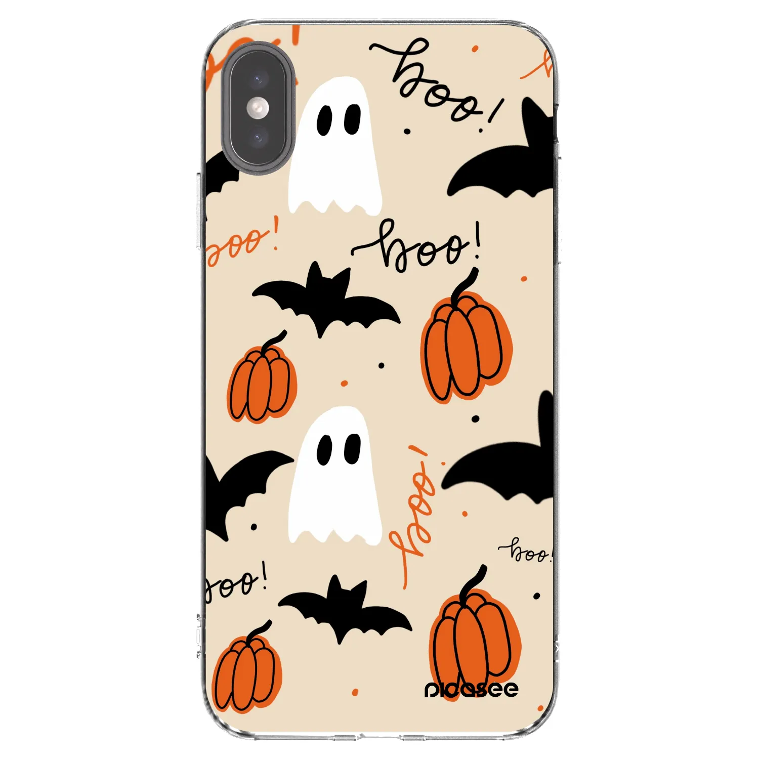 Picasee silikonski prozorni ovitek za Apple iPhone XS Max - Halloween 26