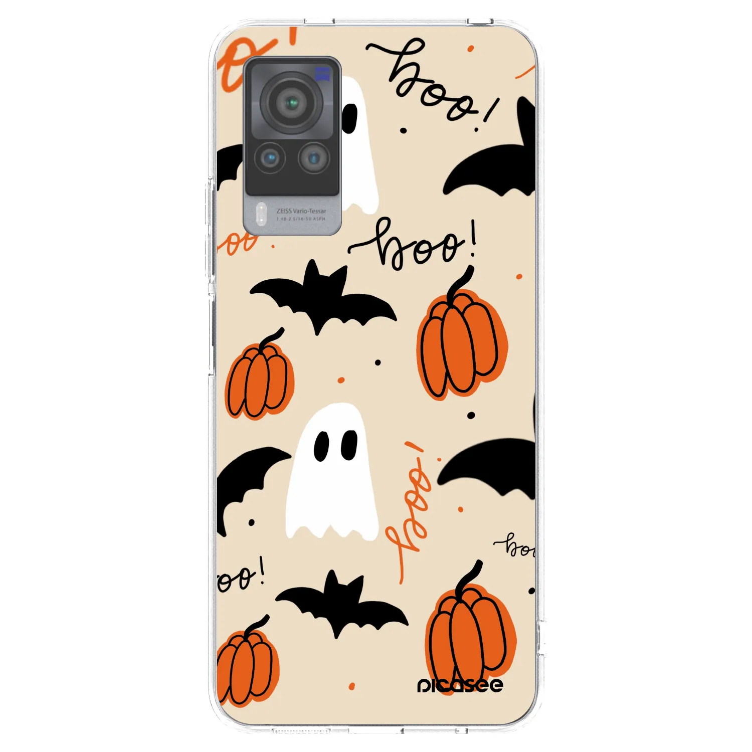 Picasee silikonski prozorni ovitek za Vivo X60 Pro 5G - Halloween 26
