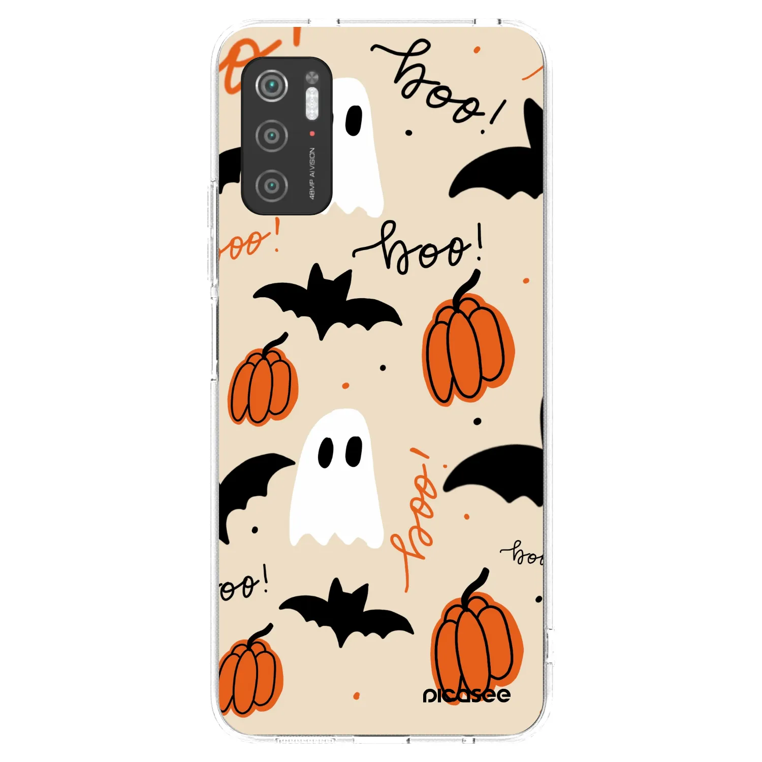 Picasee silikonski prozorni ovitek za Xiaomi Poco M3 Pro 5G - Halloween 26