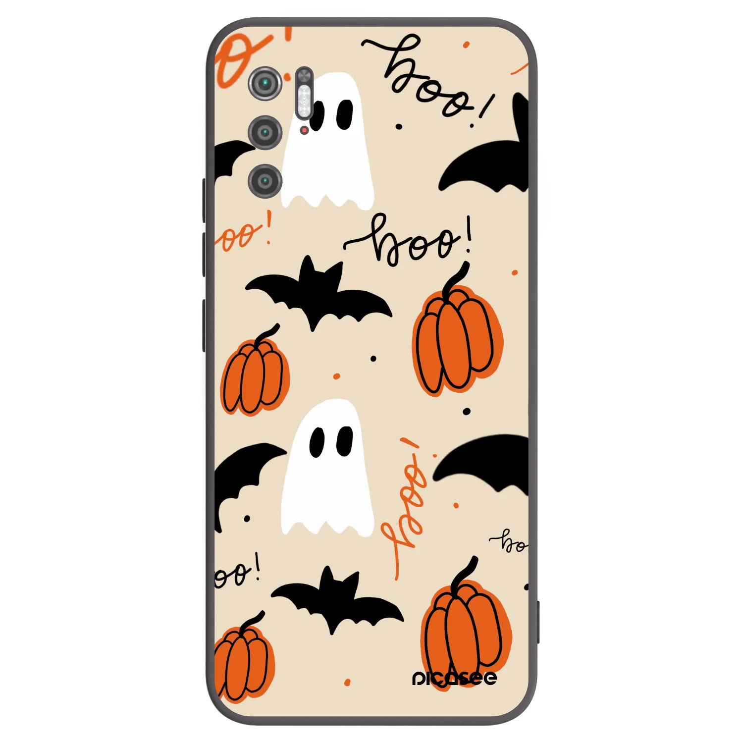 Picasee silikonski črni ovitek za Xiaomi Poco M3 Pro 5G - Halloween 26