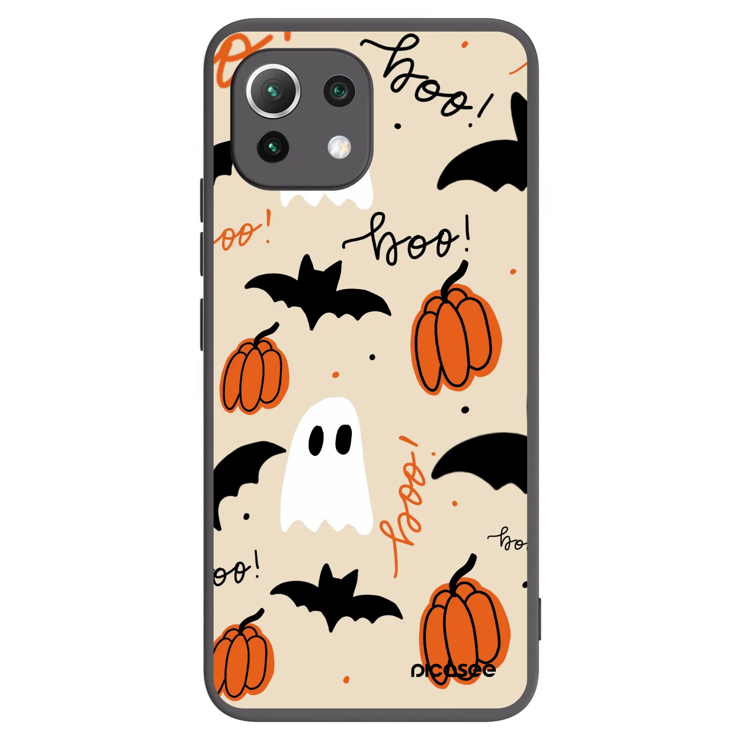 Picasee silikonski črni ovitek za Xiaomi 11 Lite 5G NE - Halloween 26