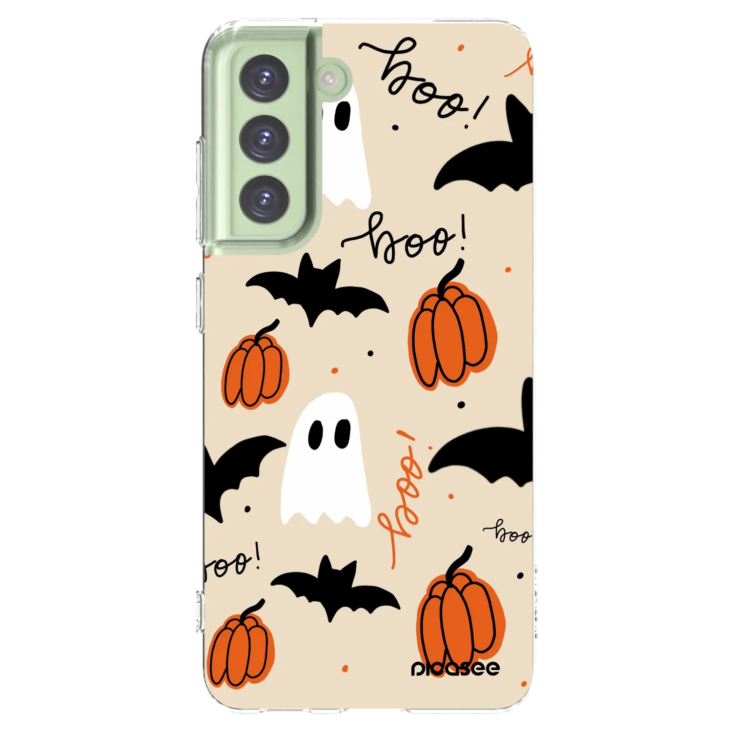 Picasee silikonski prozorni ovitek za Samsung Galaxy S21 FE 5G - Halloween 26
