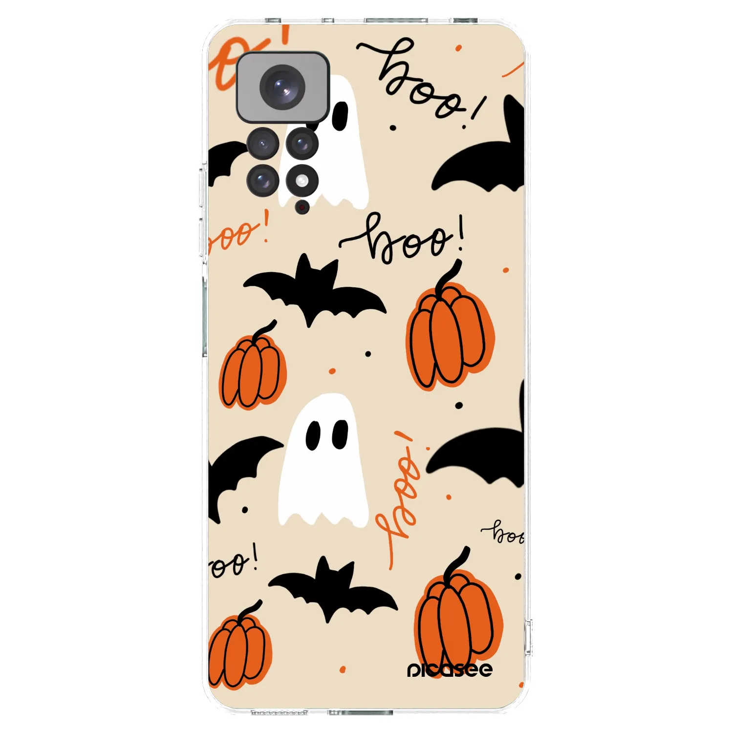Picasee silikonski prozorni ovitek za Xiaomi Redmi Note 11 - Halloween 26