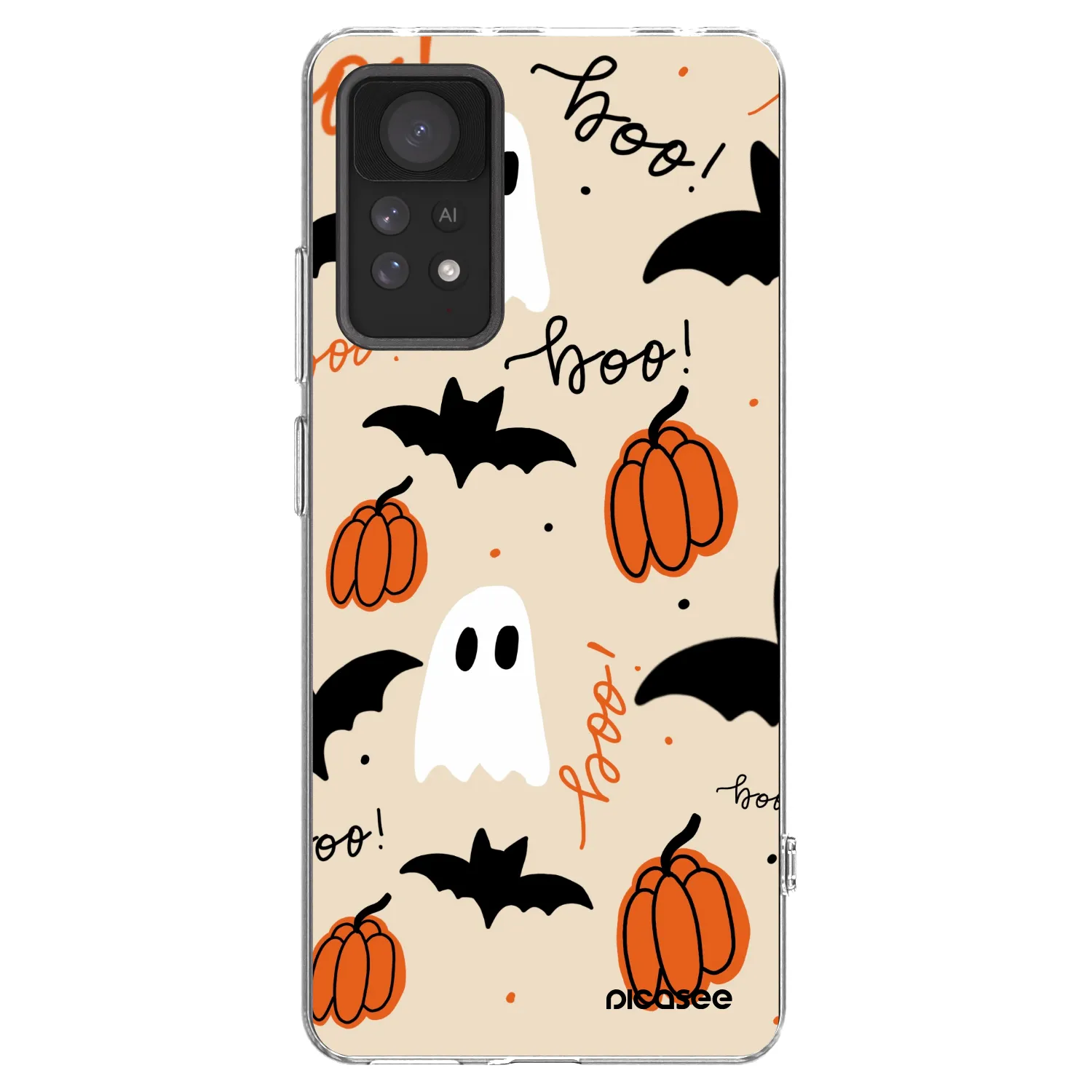 Picasee silikonski prozorni ovitek za Xiaomi Redmi Note 11 Pro - Halloween 26