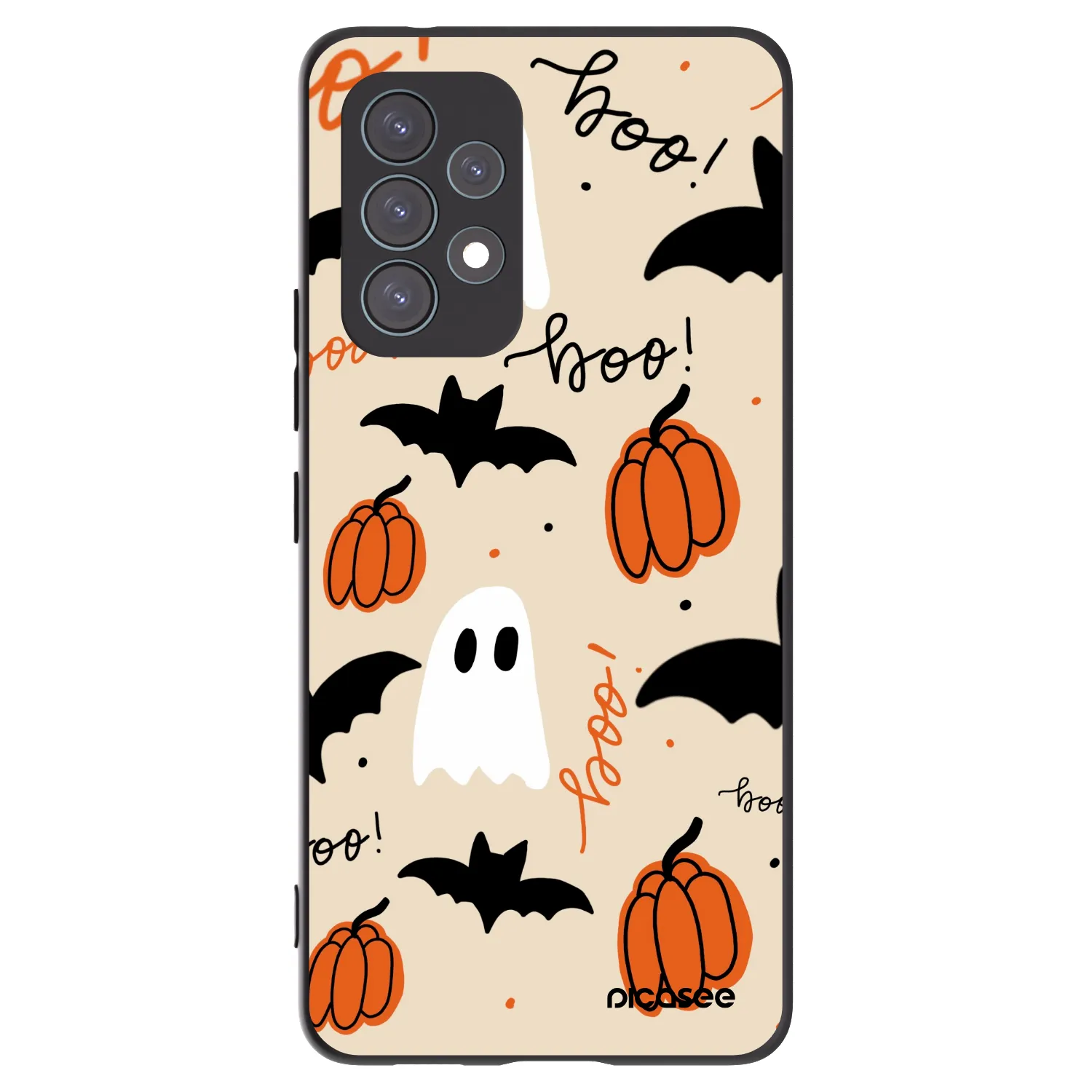Picasee silikonski črni ovitek za Samsung Galaxy A53 5G A536 - Halloween 26