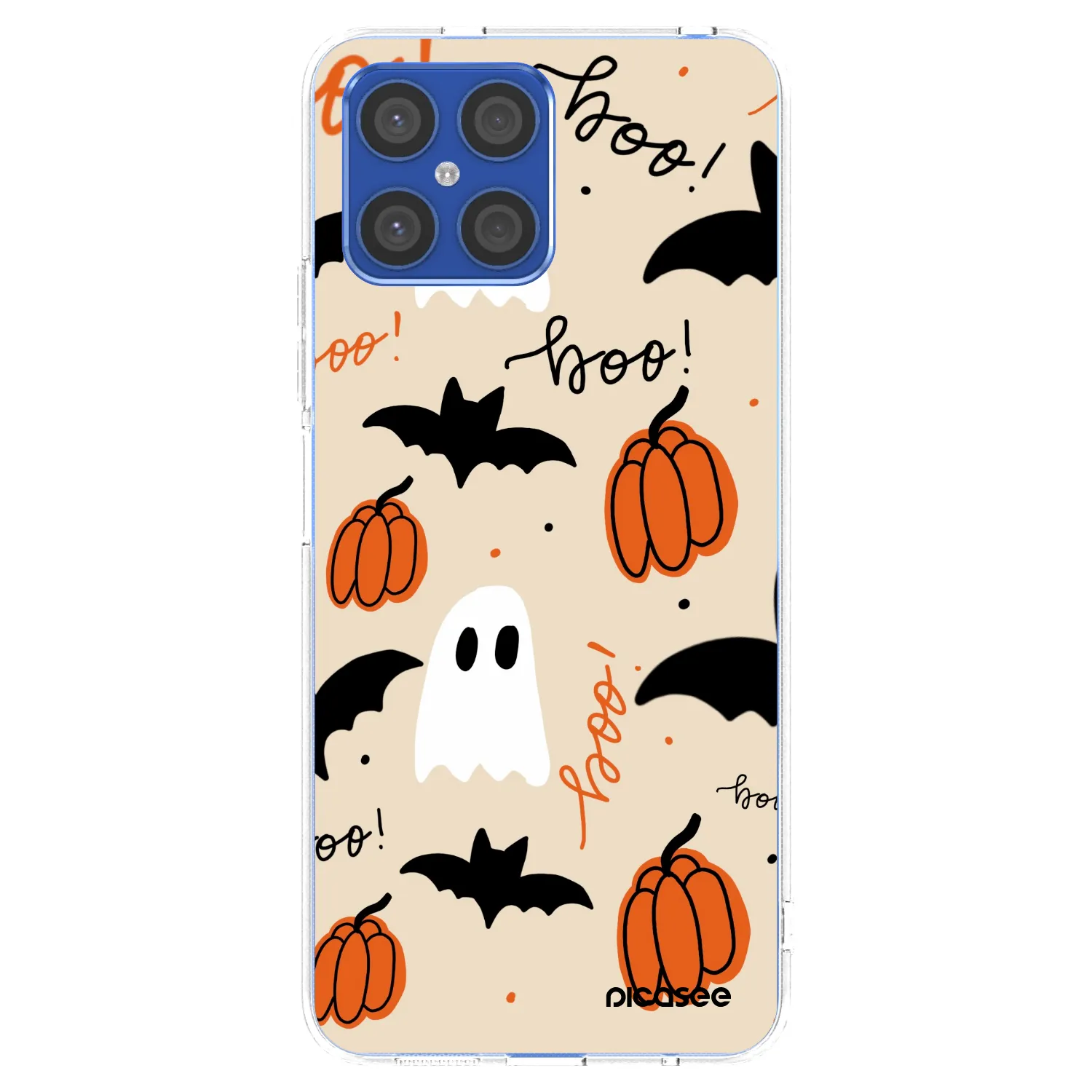 Picasee silikonski prozorni ovitek za Honor X8 4G - Halloween 26