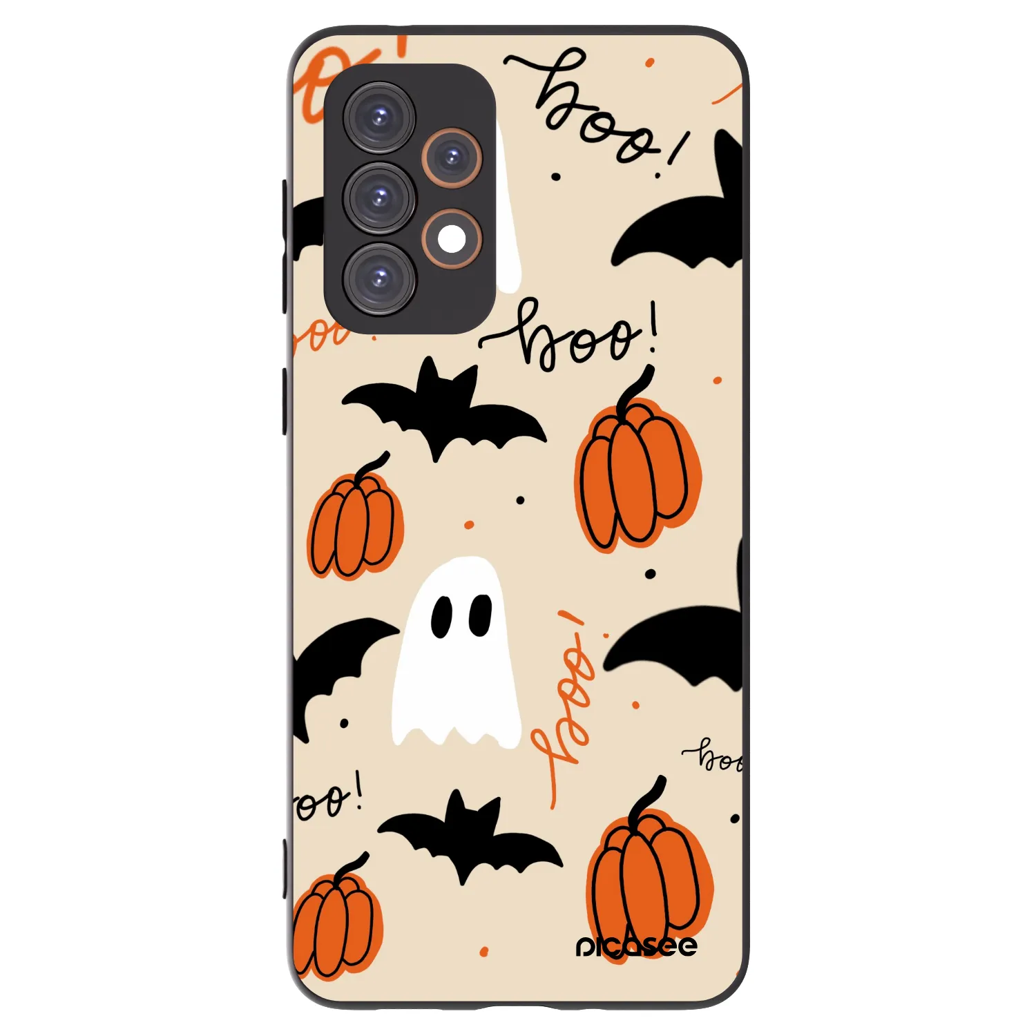 Picasee silikonski črni ovitek za Samsung Galaxy A33 5G A336 - Halloween 26