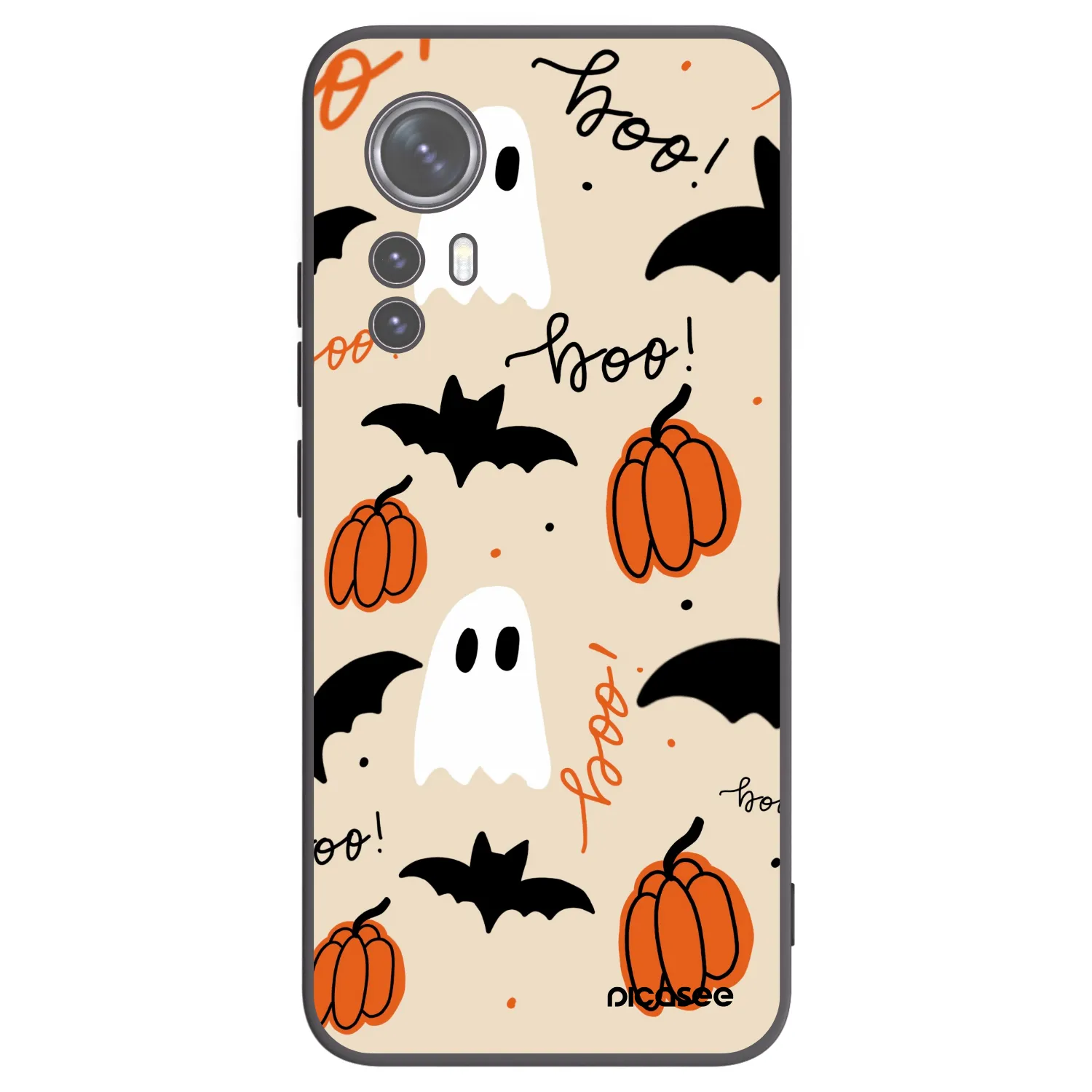 Picasee silikonski črni ovitek za Xiaomi 12X - Halloween 26