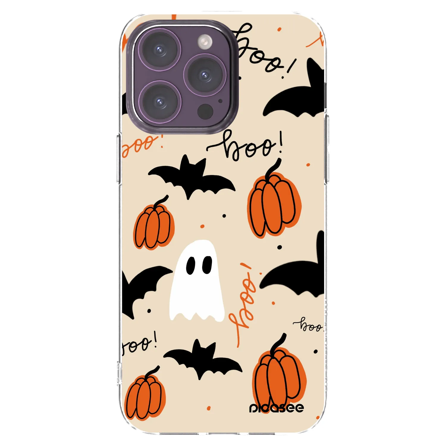 Picasee silikonski prozorni ovitek za Apple iPhone 14 Pro Max - Halloween 26