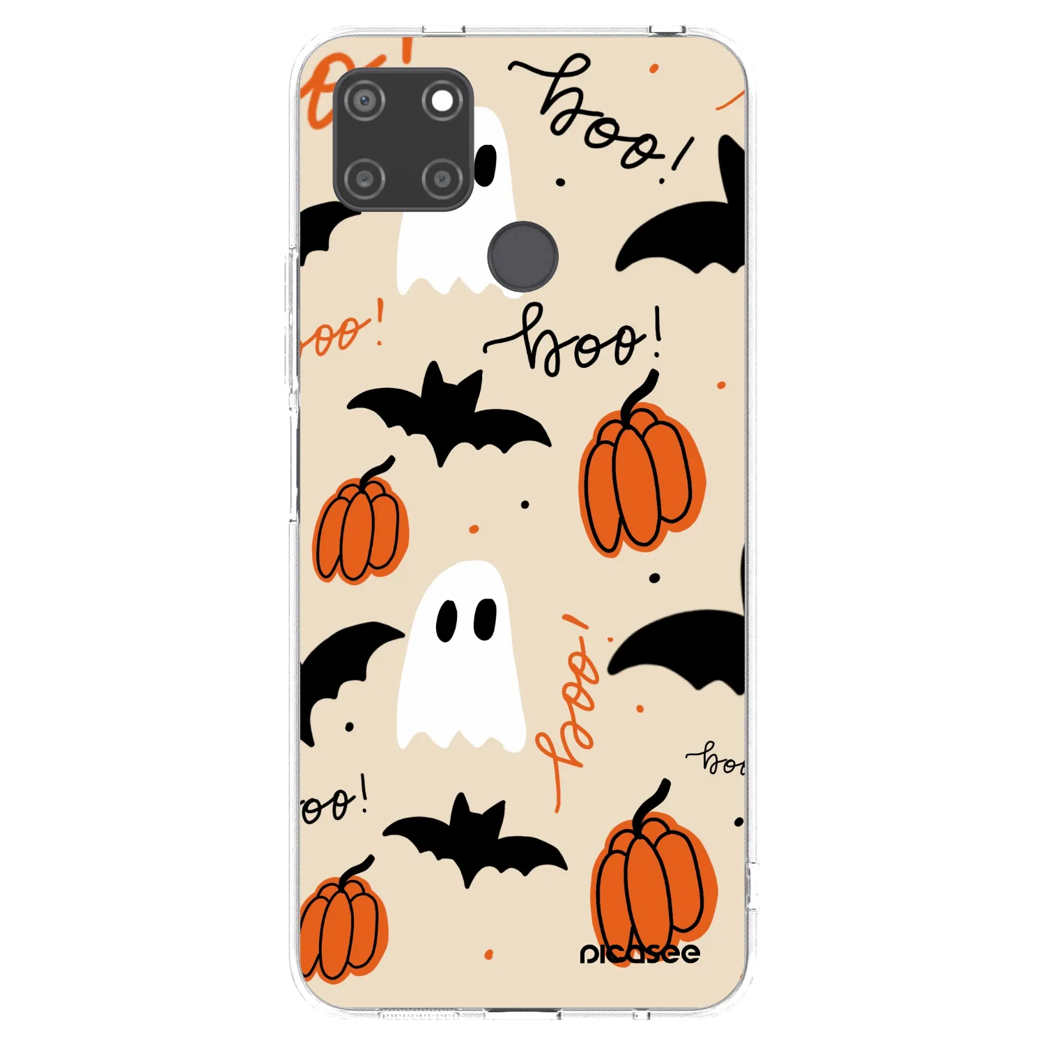 Picasee silikonski prozorni ovitek za Realme C21Y - Halloween 26