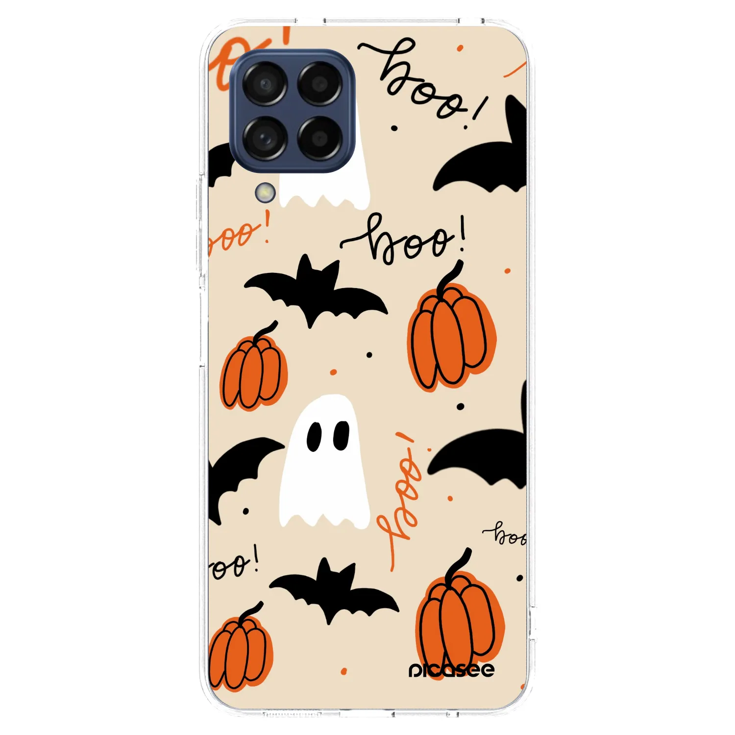 Picasee silikonski prozorni ovitek za Samsung Galaxy M53 5G - Halloween 26