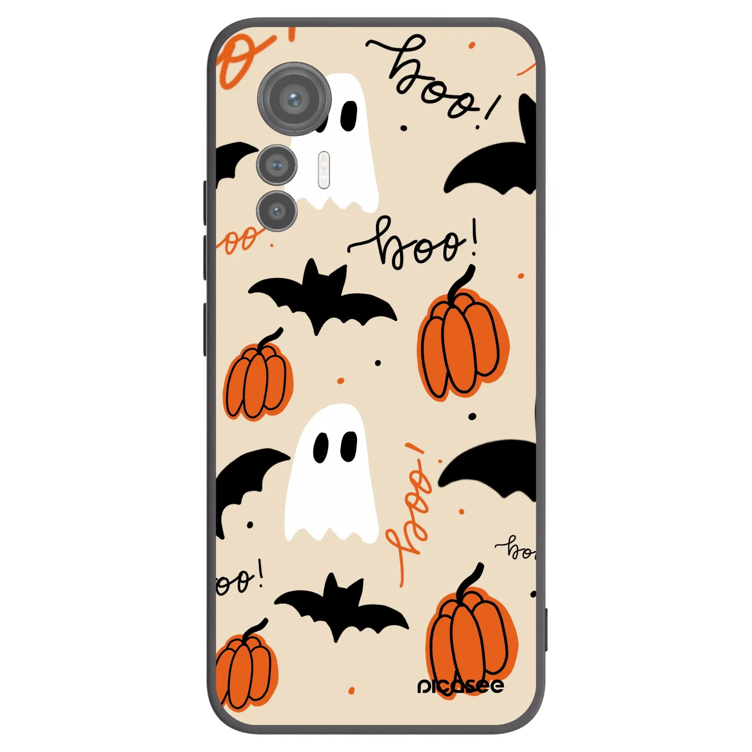 Picasee silikonski črni ovitek za Xiaomi 12 Lite - Halloween 26
