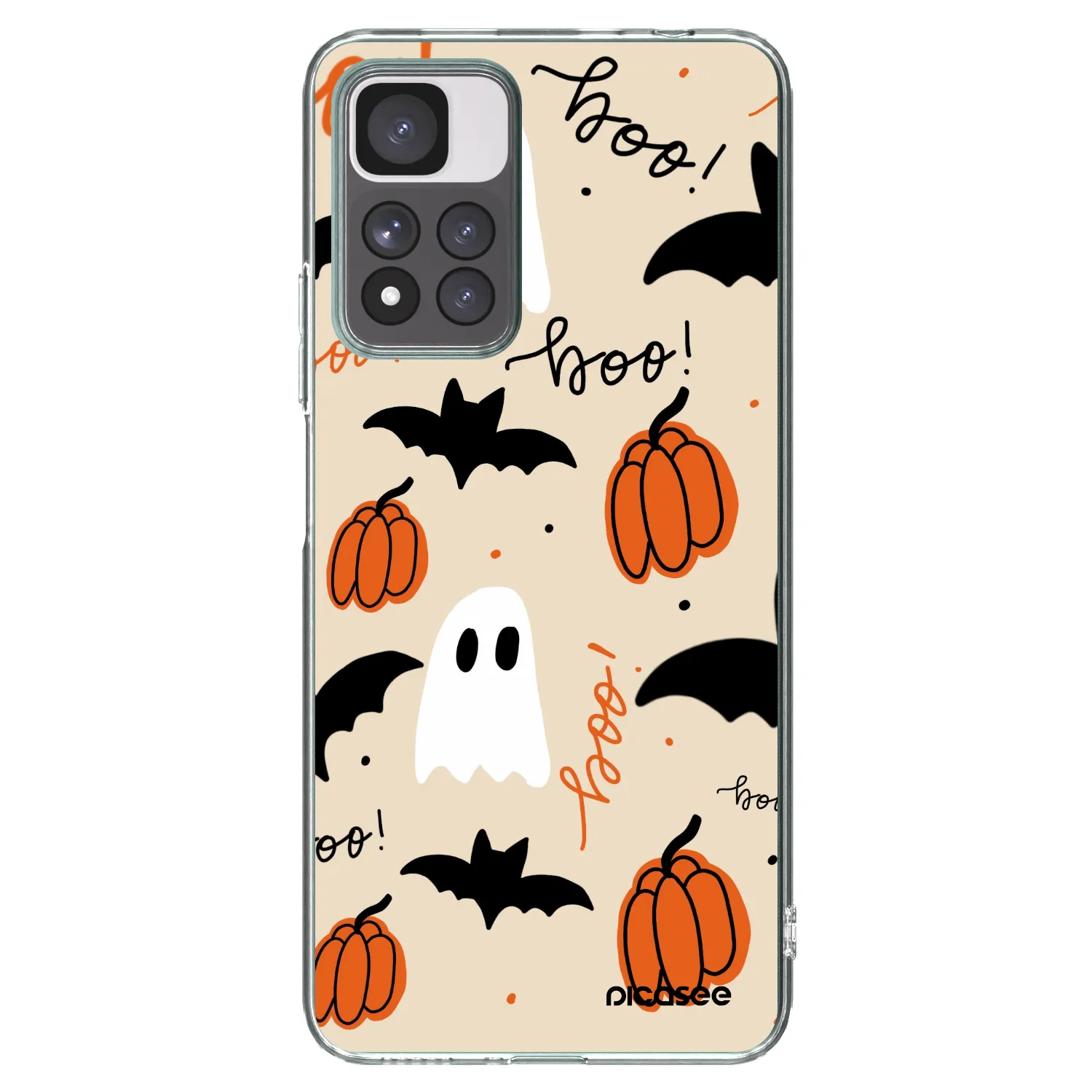 Picasee silikonski prozorni ovitek za Xiaomi Redmi Note 11 Pro+ 5G - Halloween 26