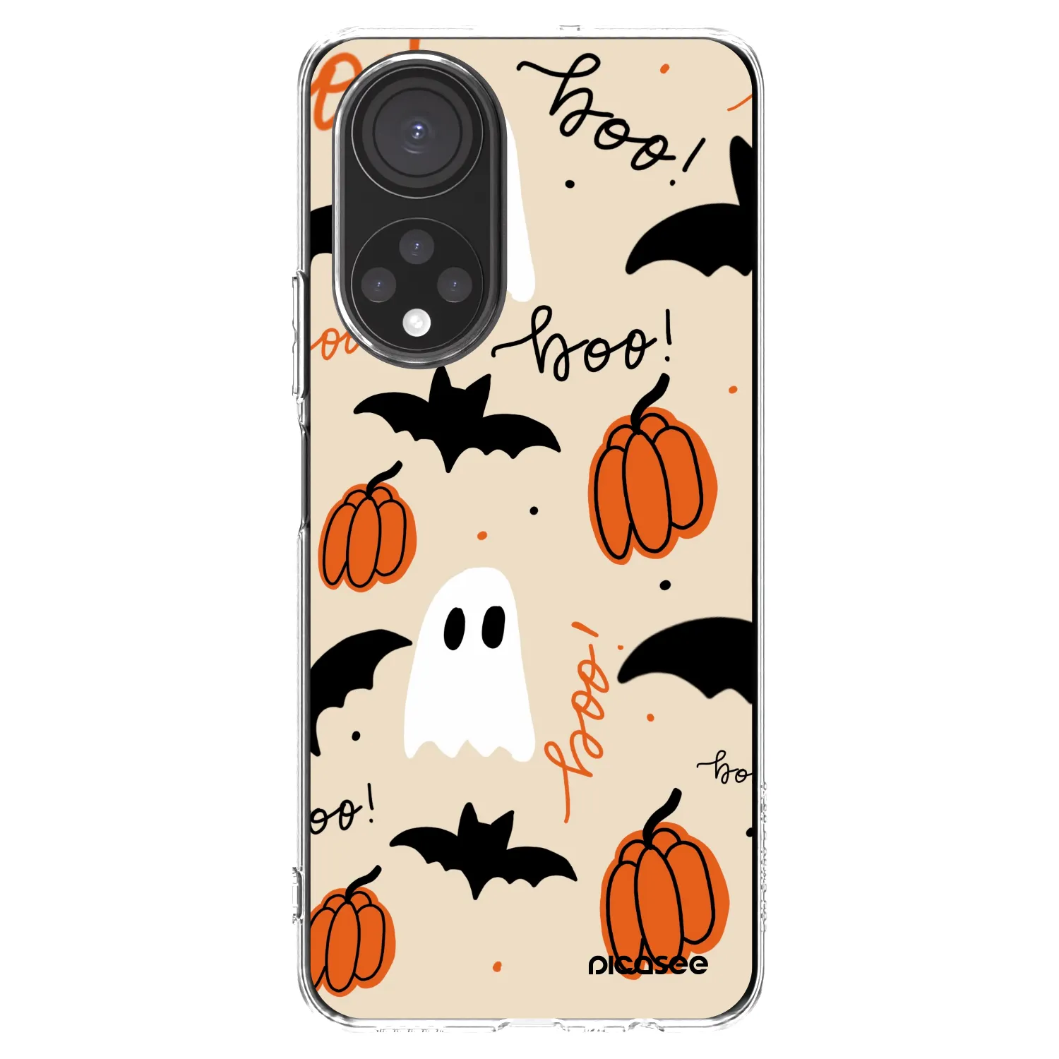 Picasee silikonski prozorni ovitek za Honor X7 - Halloween 26